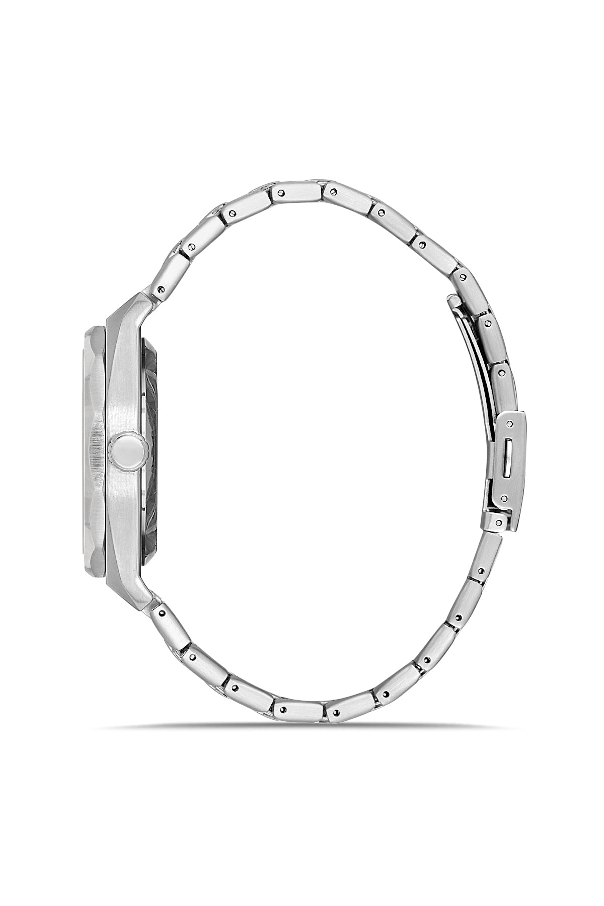 DAVID GUNER KOL SAATİ SİYAH Kadran GÜMÜŞ Kaplama ERKEK - DG-8744GA-A2