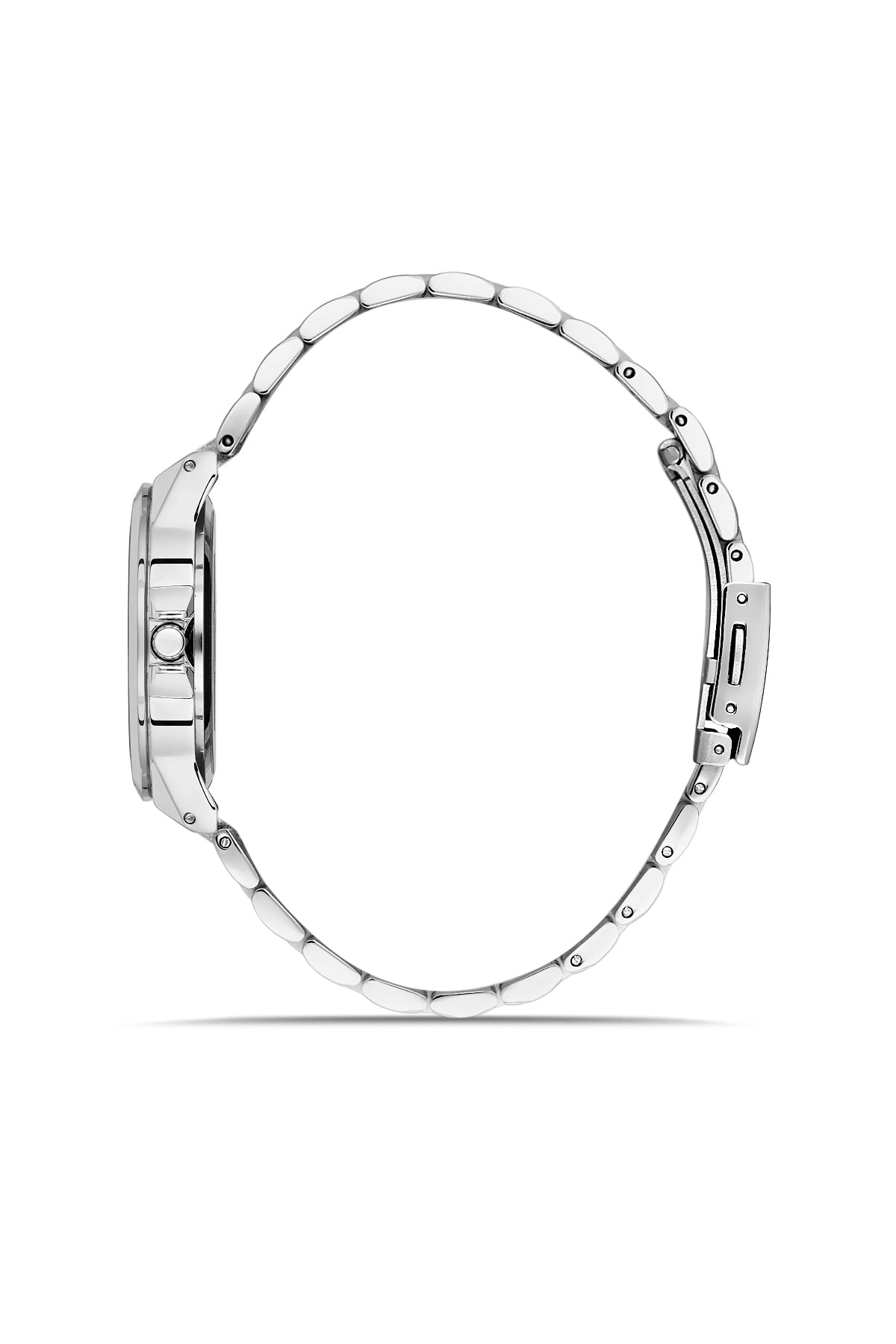 David Guner Kadın Gümüş Kadranlı Gümüş Çelik Kol Saati - DG-8750LA-A1