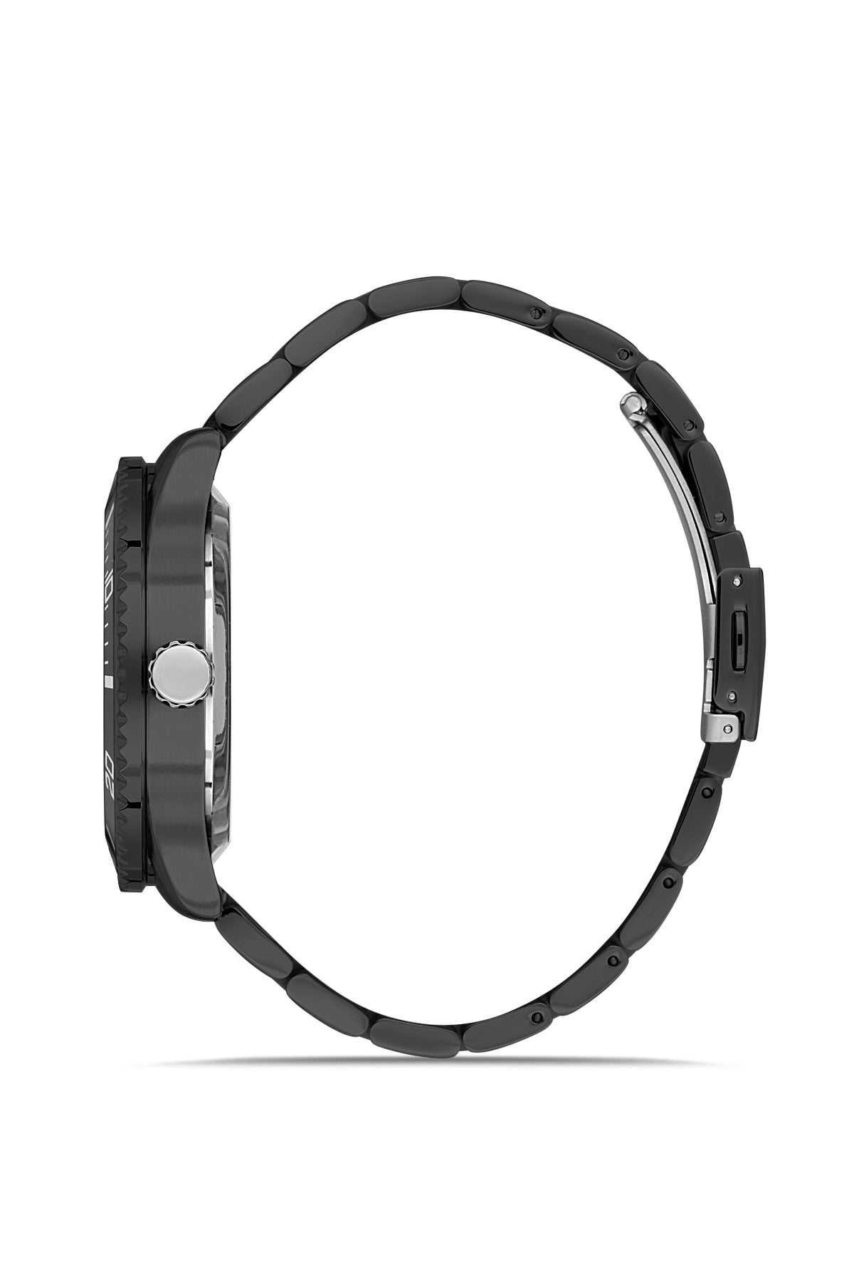 DAVID GUNER Siyah Kaplama Siyah Kadranlı Multi Fonksiyonlu Erkek Kol Saati - DG-8851GA-G2