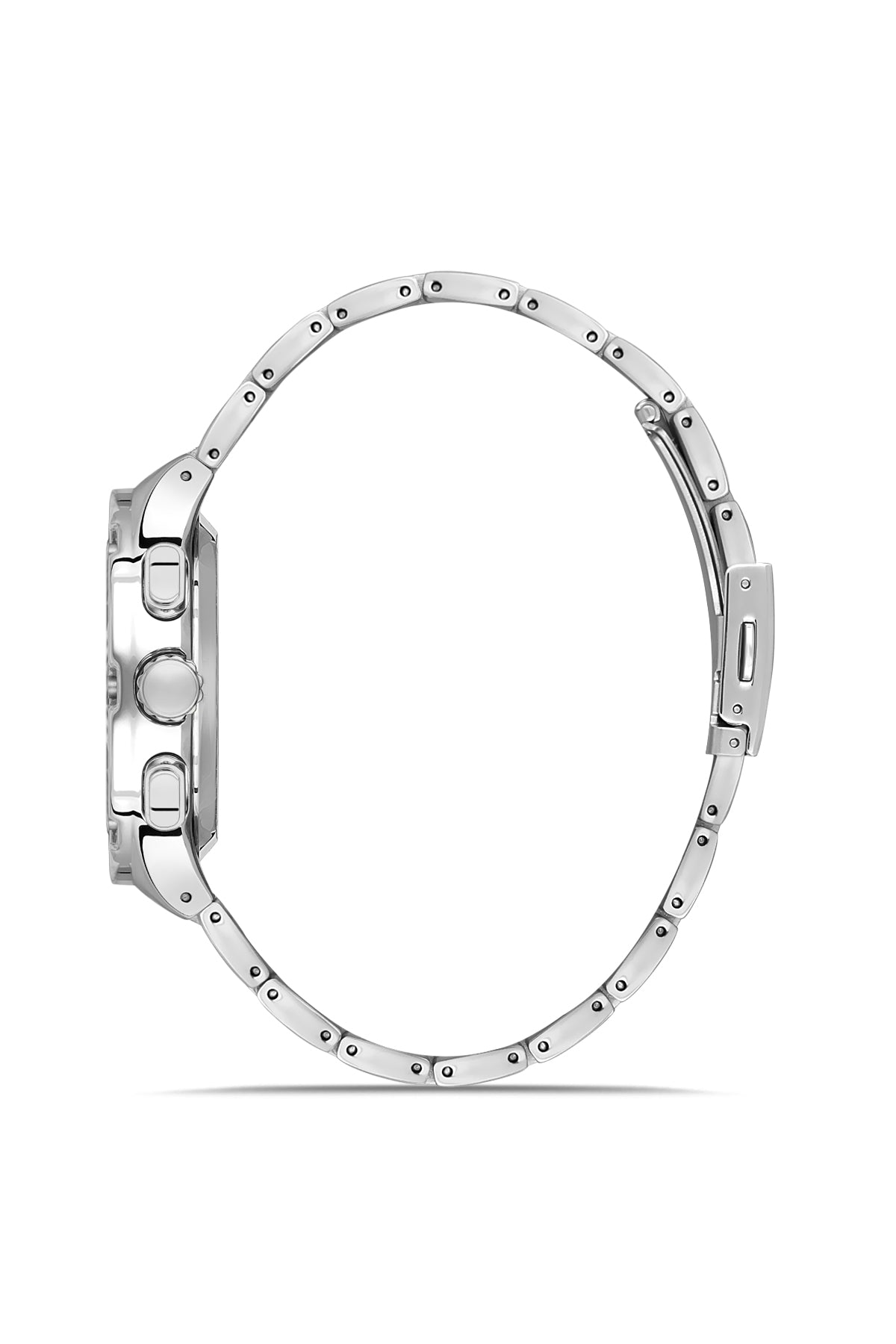 DAVID GUNER Gümüş Kaplamalı Turkuaz Kadranlı Erkek Kol Saati - DG-8852GA-A15