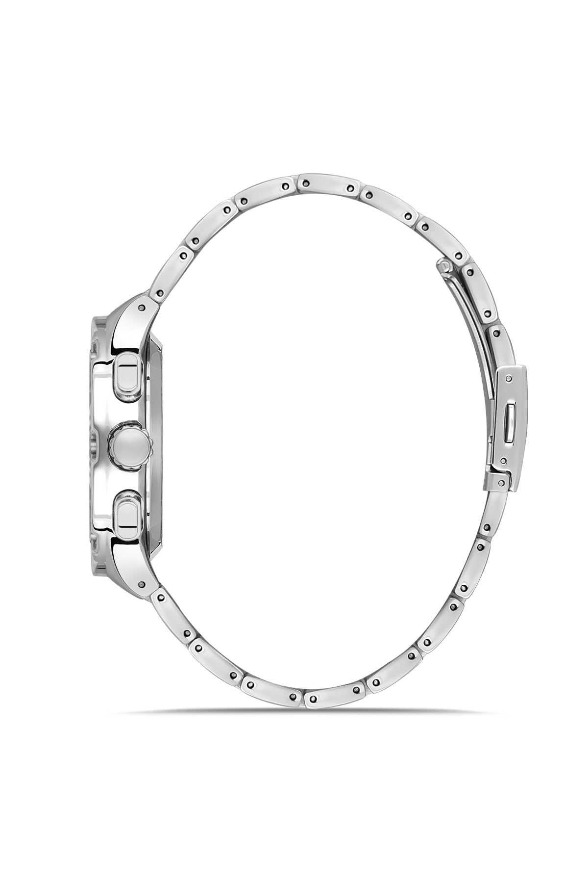 DAVID GUNER Gümüş Kaplamalı Gümüş Kadranlı Erkek Kol Saati - DG-8852GA-A1