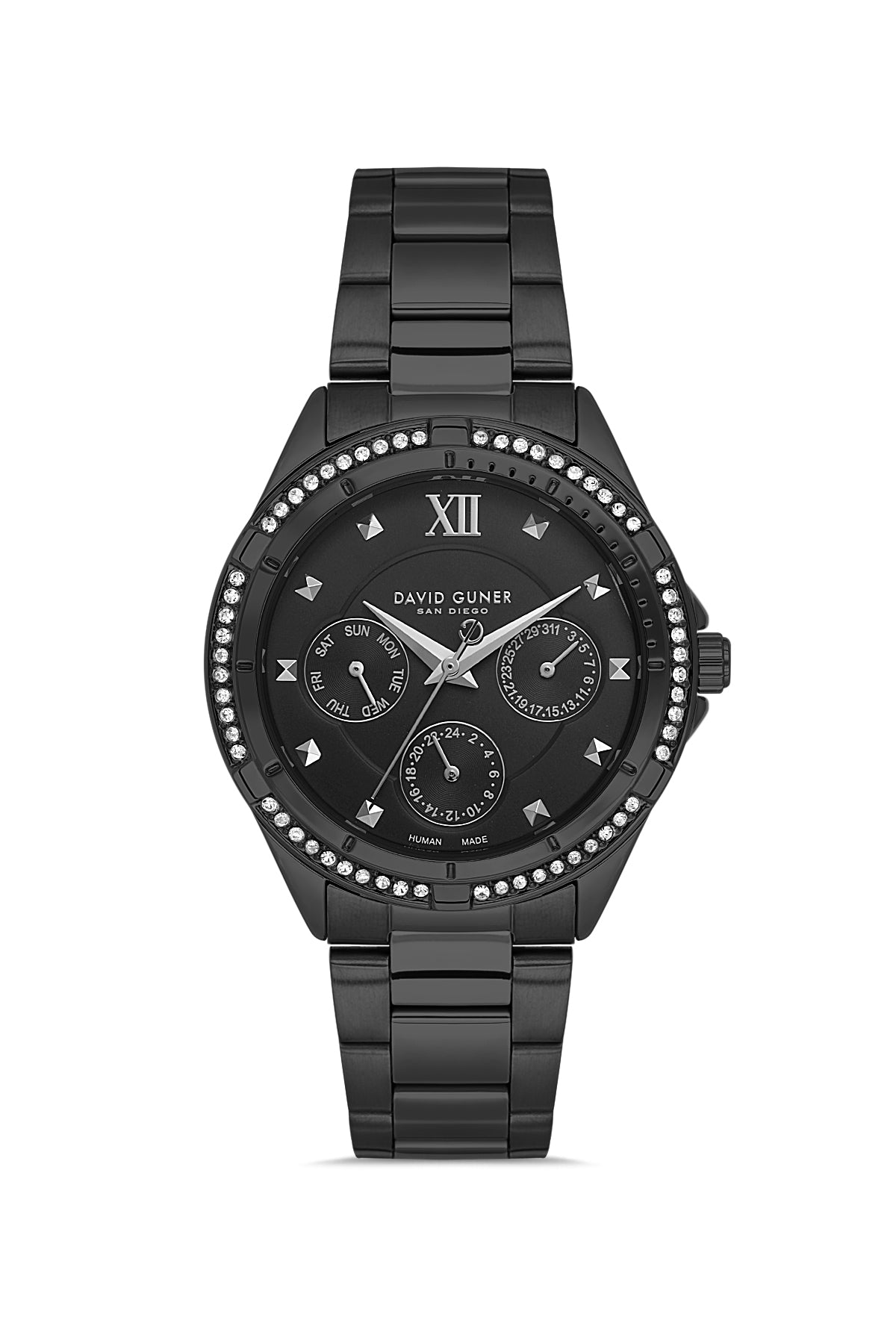 DAVID GUNER KOL SAATİ SİYAH Kadran SİYAH Kaplama KADIN - DG-8874LA-G2
