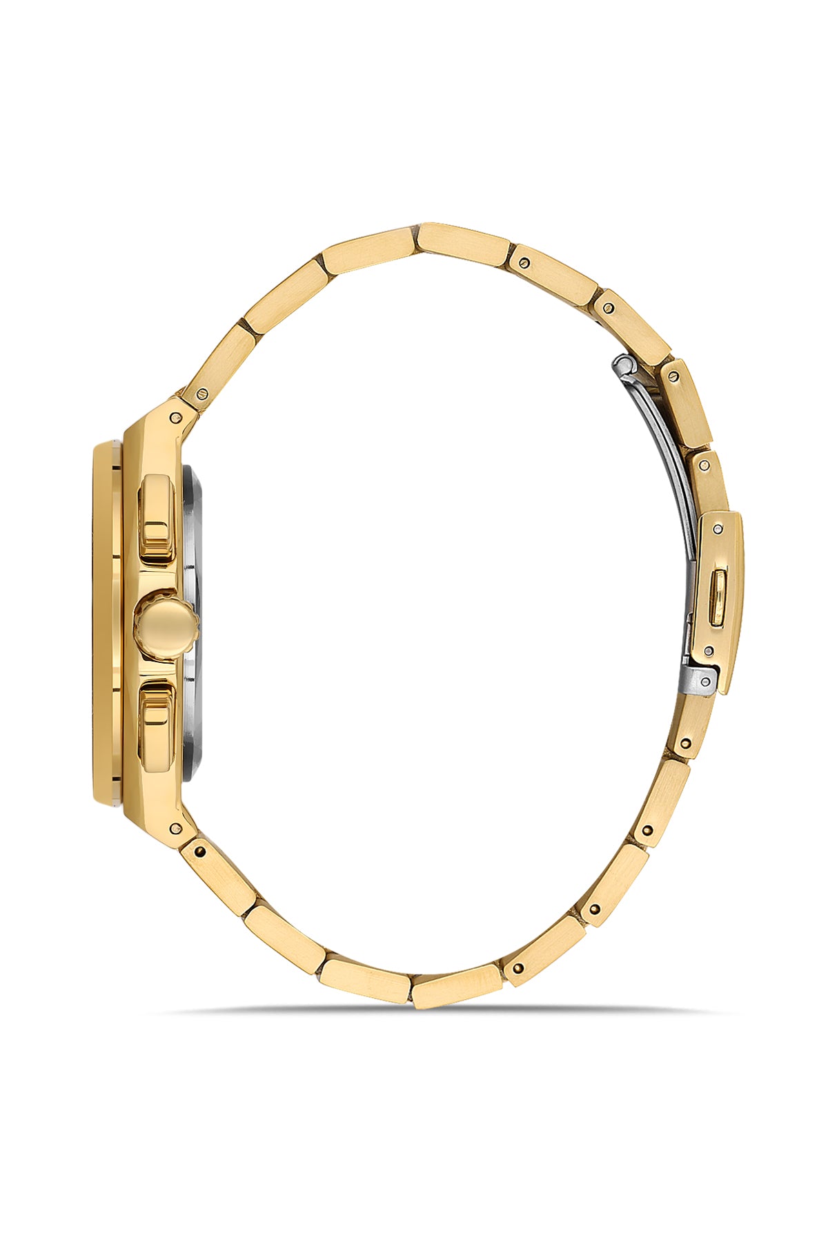 DAVID GUNER KOL SAATİ GRİ Kadran SARI Kaplama ERKEK - DG-8861GA-B9