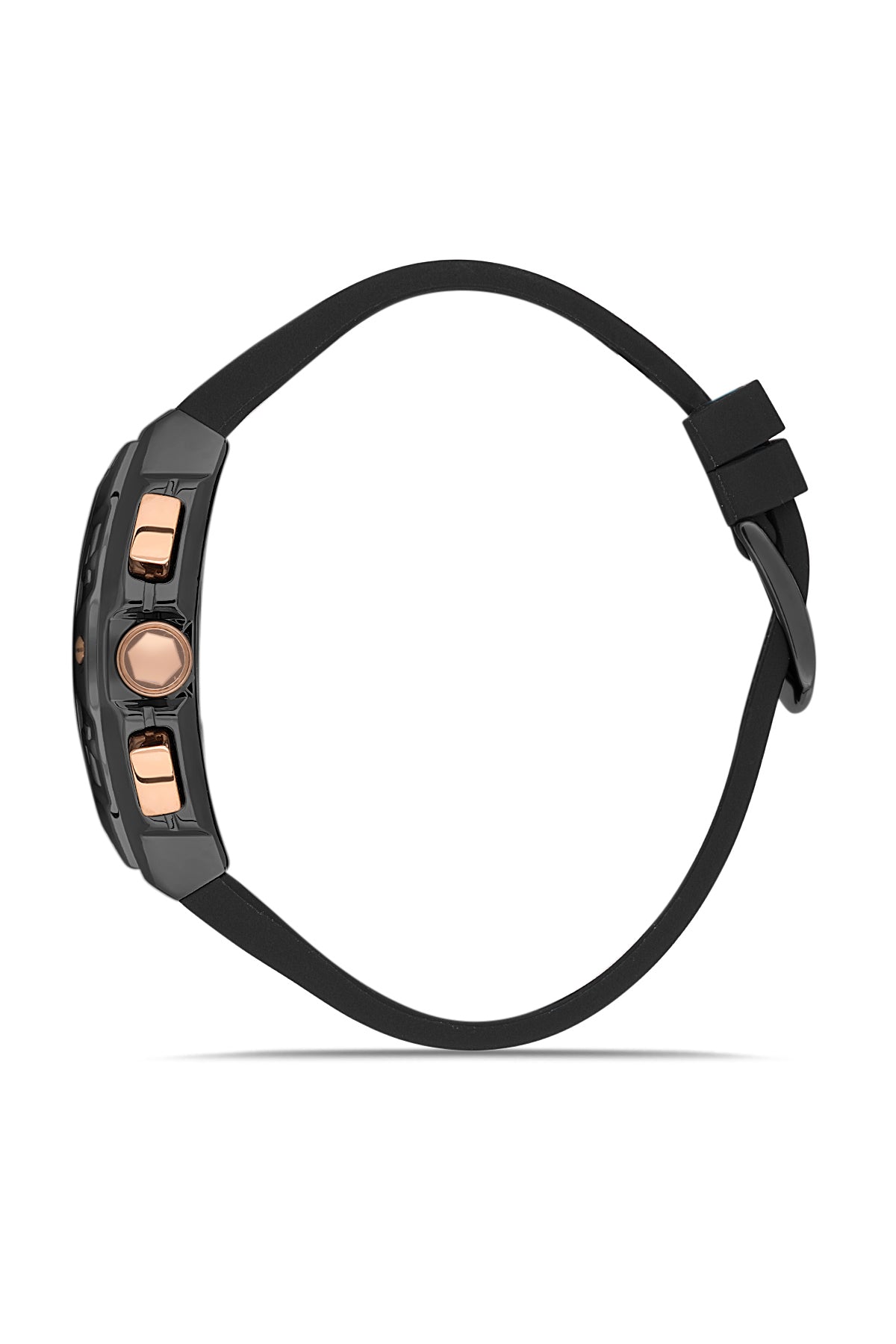 DAVID GUNER KOL SAATİ SİYAH Kadran GÜMÜŞ SİYAH Kaplama ERKEK - DG-8838GD-G2