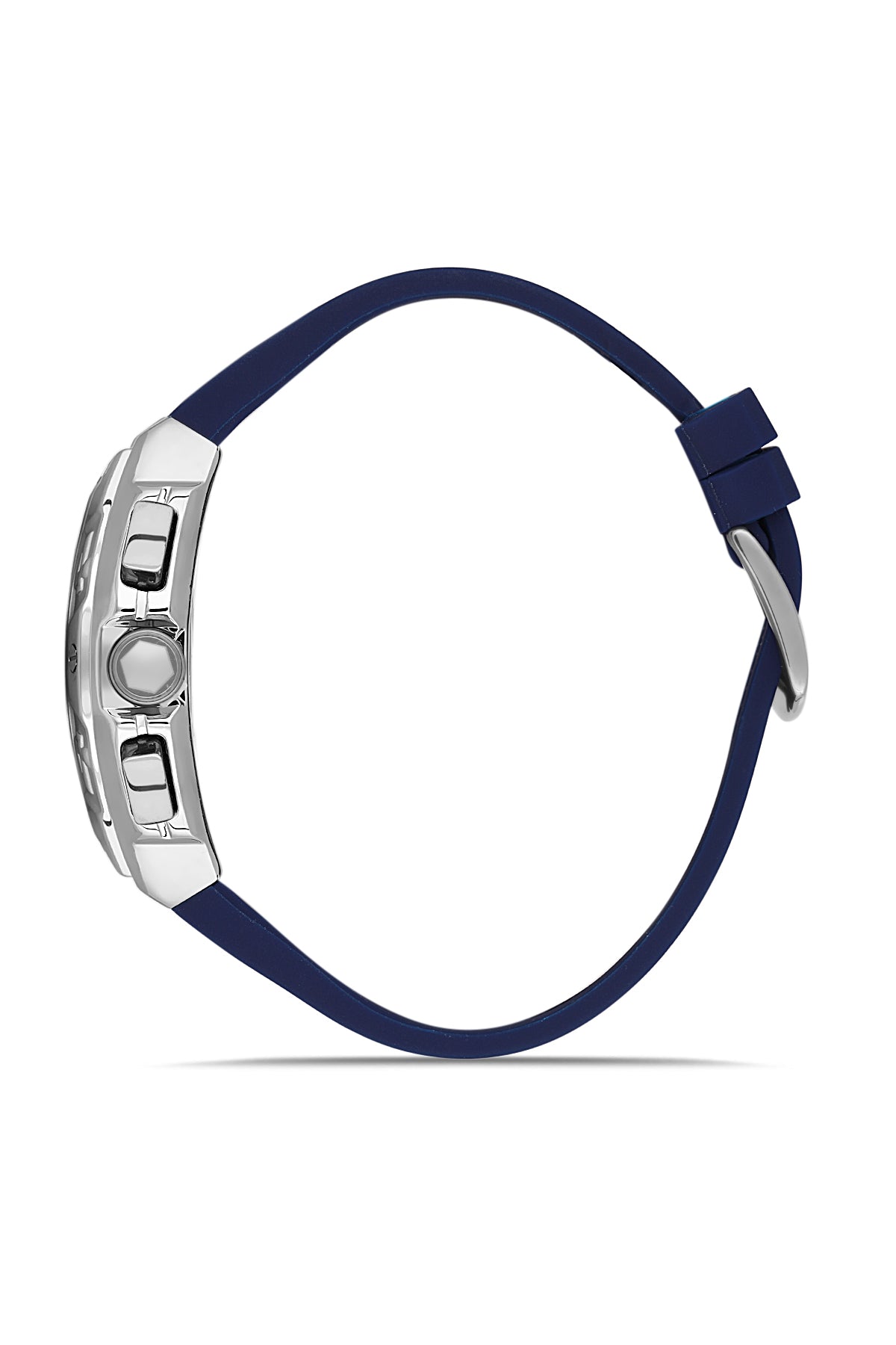 DAVID GUNER KOL SAATİ MAVİ Kadran GÜMÜŞ Kaplama ERKEK - DG-8838GD-L3