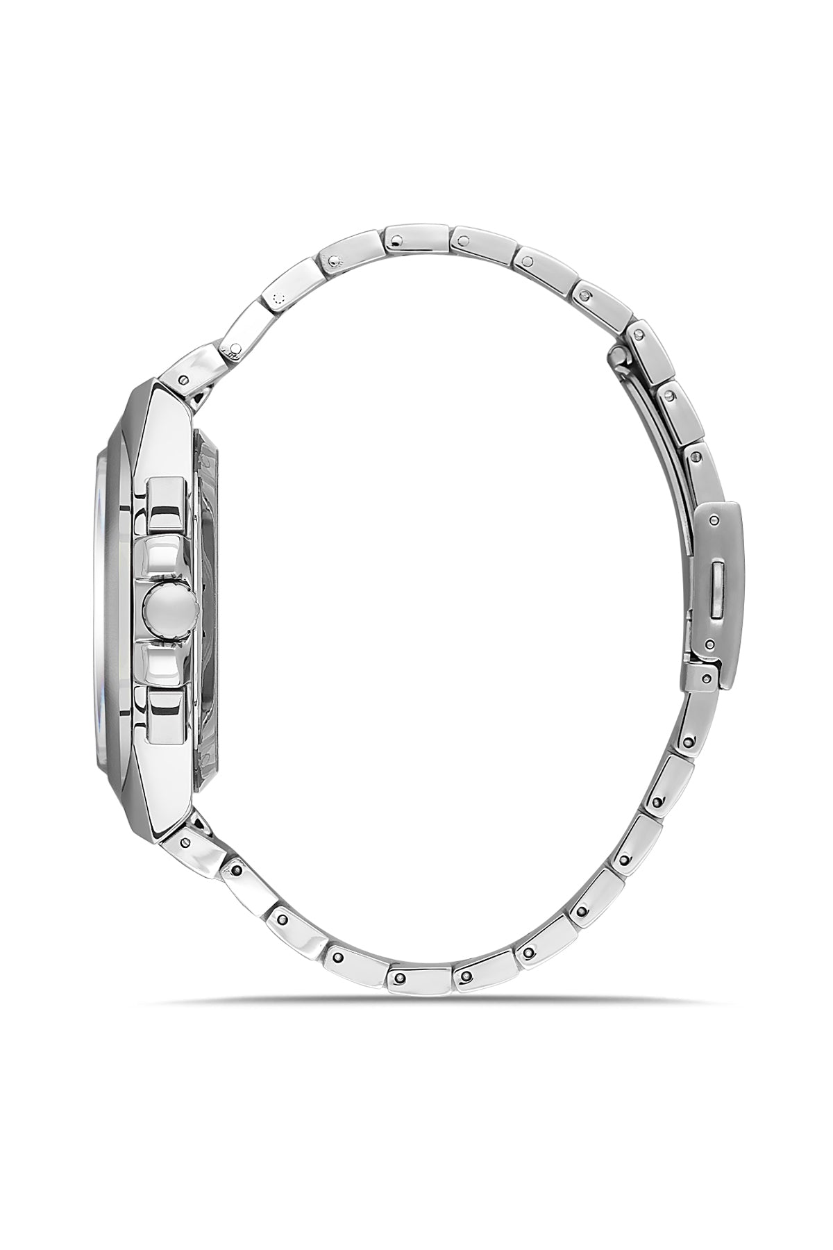 DAVID GUNER KOL SAATİ SİYAH Kadran GÜMÜŞ Kaplama ERKEK - DG-8849GA-A2