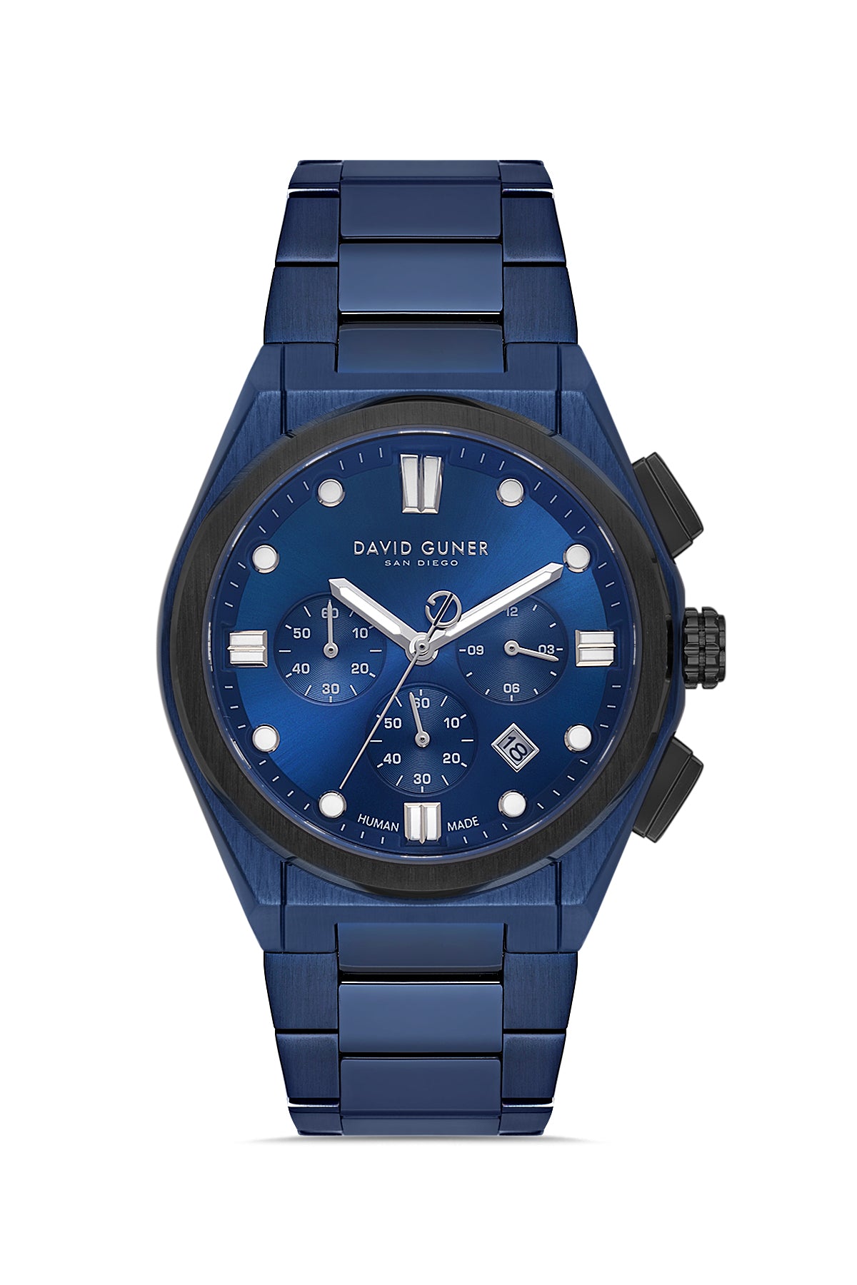DAVID GUNER KOL SAATİ MAVİ Kadran MAVİ Kaplama ERKEK - DG-8861GA-ZM3