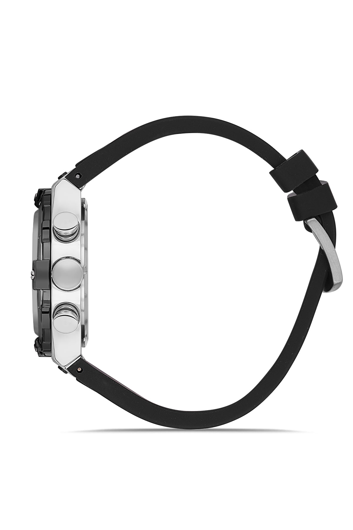 DAVID GUNER KOL SAATİ SİYAH Kadran GÜMÜŞ SİYAH Kaplama ERKEK - DG-8913GD-J2