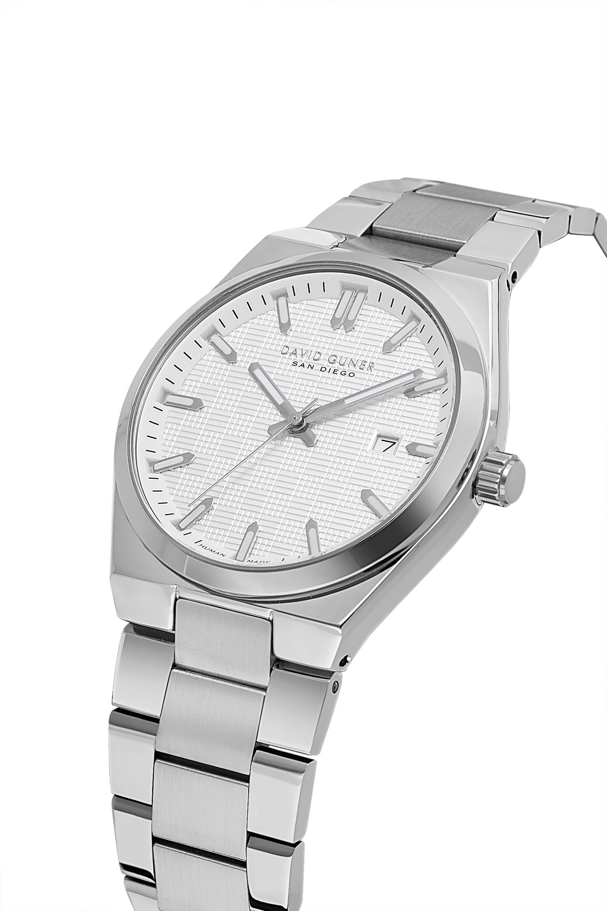 DAVID GUNER KOL SAATİ GÜMÜŞ Kadran GÜMÜŞ Kaplama ERKEK - DG-8932GA-A1