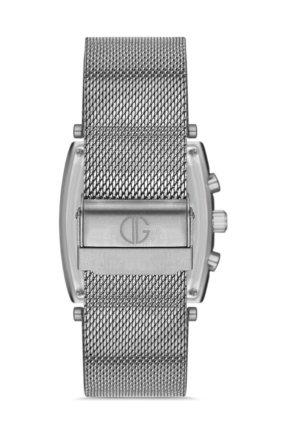 DAVID GUNER GÜMÜŞ KAPLAMALI SİYAH KADRANLI ERKEK KOL SAATİ DG-8057GC-A2