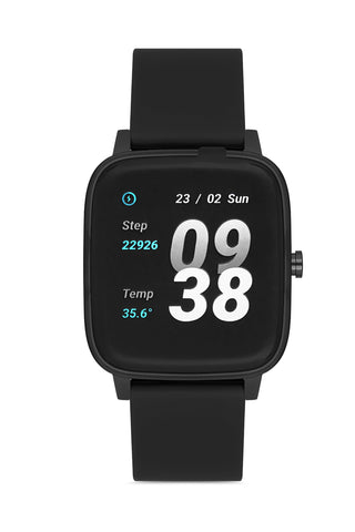 DAVID GUNER SİYAH KAPLAMALI SİYAH KADRANLI ERKEK KOL SAATİ DG-8080D-BA31