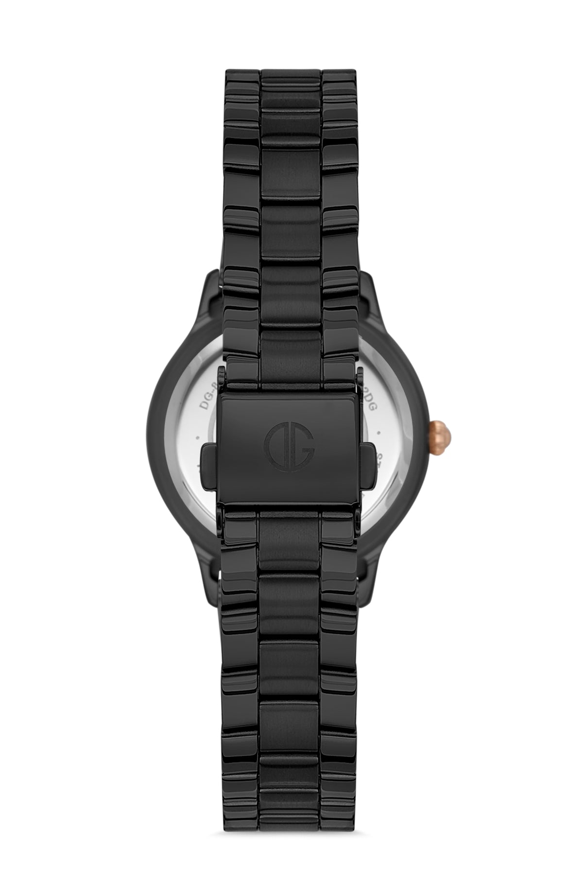 DAVID GUNER ROSE SİYAH KAPLAMALI SİYAH KADRANLI KADIN KOL SAATİ DG-8181LA-R2R