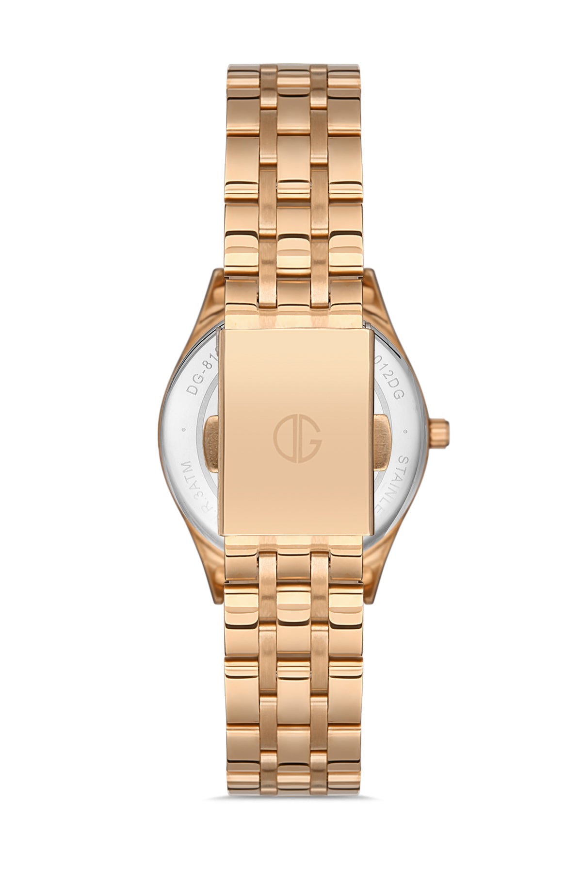 David Guner Kadın Gümüş Kadranlı Rose Çelik Kol Saati - DG-8195LA-C1