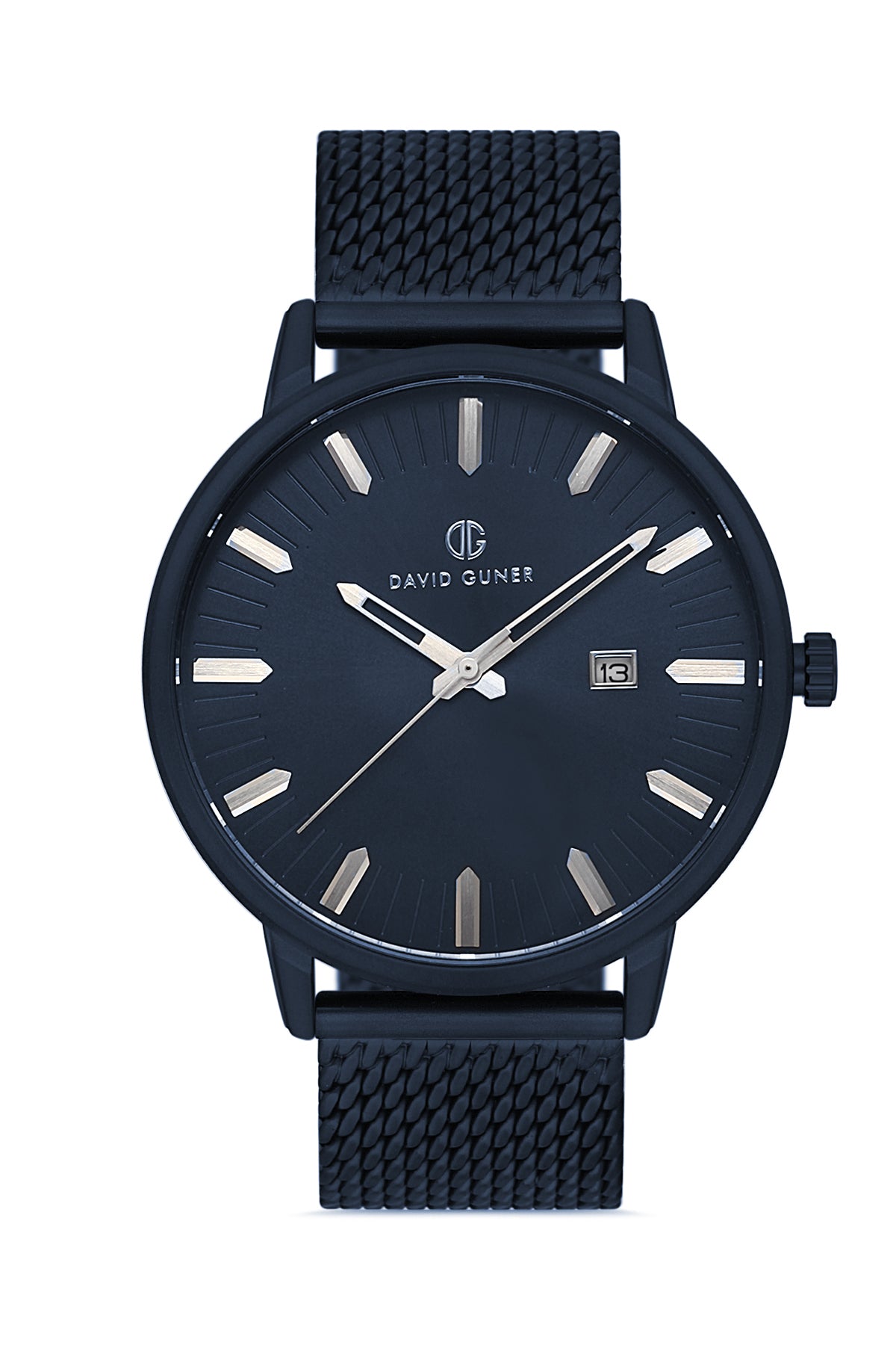 David Guner Erkek Mavi̇ Kadranlı Mavi̇ Çelik Kol Saati - DG-8304GC-H3E