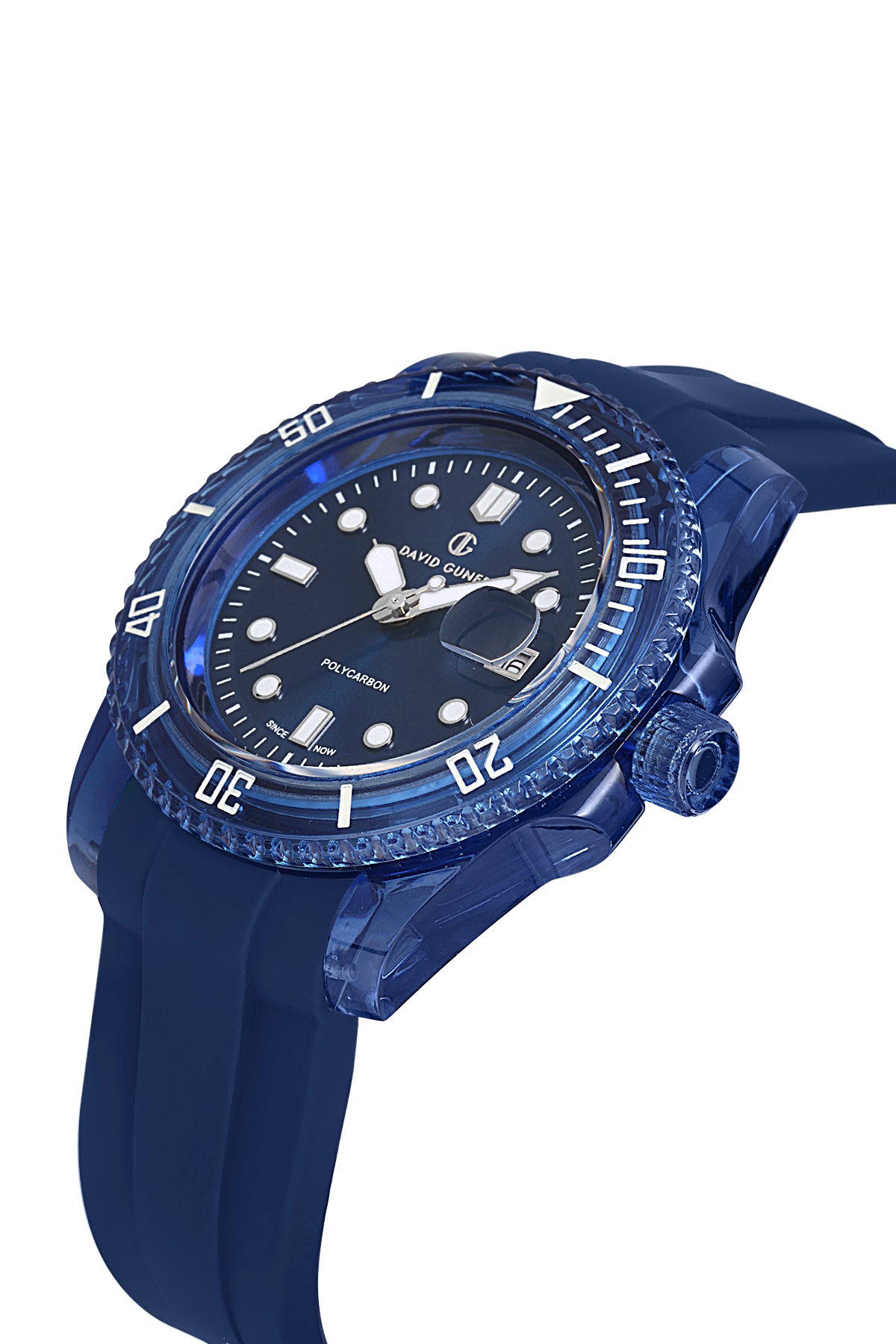 DAVID GUNER Mavi Kadranlı Mavi Kaplamalı Unisex Kol Saati - DG-8656GD-H3