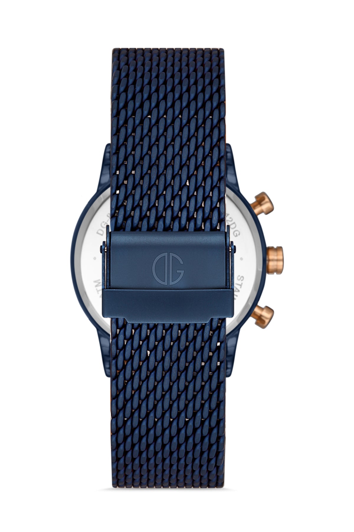 DAVID GUNER MAVİ KAPLAMALI MAVİ KADRANLI KADIN KOL SAATİ - DG-8322LC-H3E