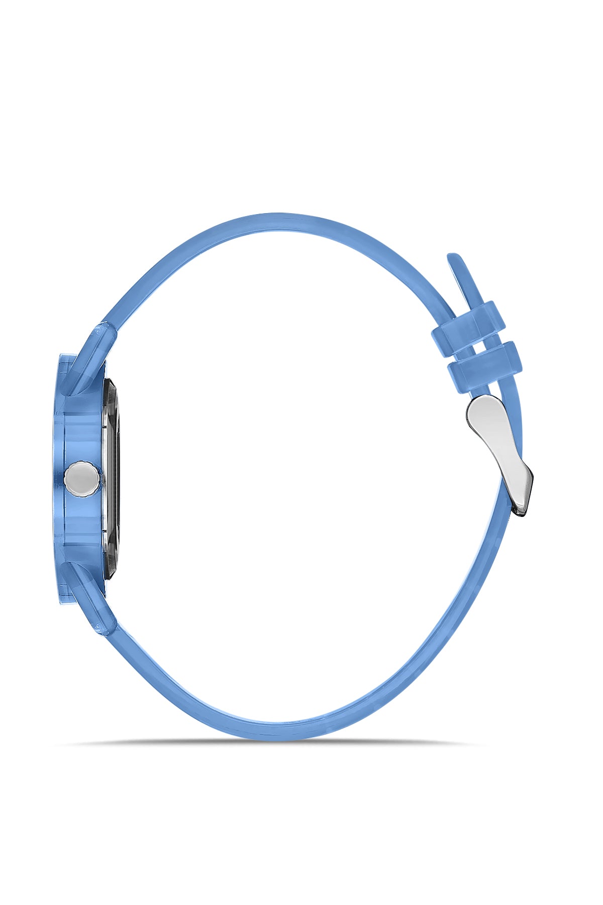 DAVID GUNER Mavi Plastik Kordonlu Geri Dönüştürülebilir Su Geçirmez Unisex Kol Saati - DG-8661LD-H3