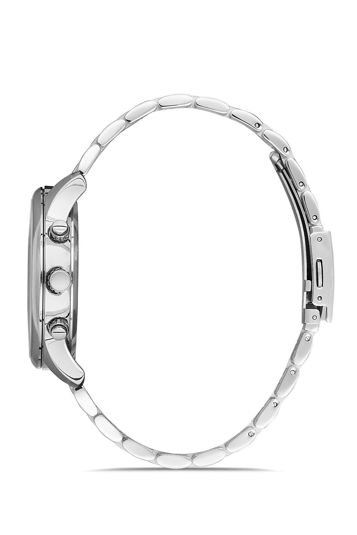 Davıd Guner Multi-Functional Silver Dial Men's Watch