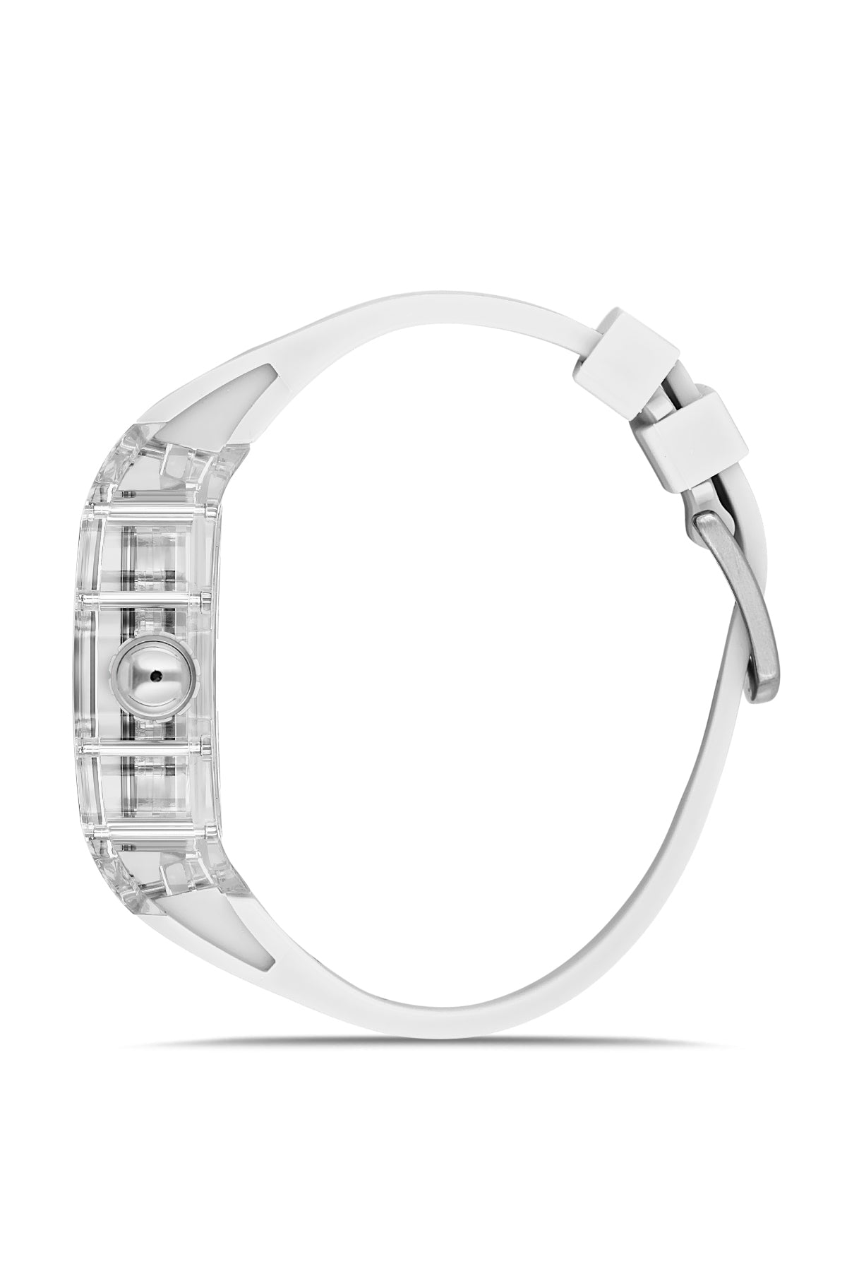 DAVID GUNER Siyah Kadranlı Otomatik Beyaz Polikarbon Kordon Erkek Kol Saati - DG-8628GD-A2