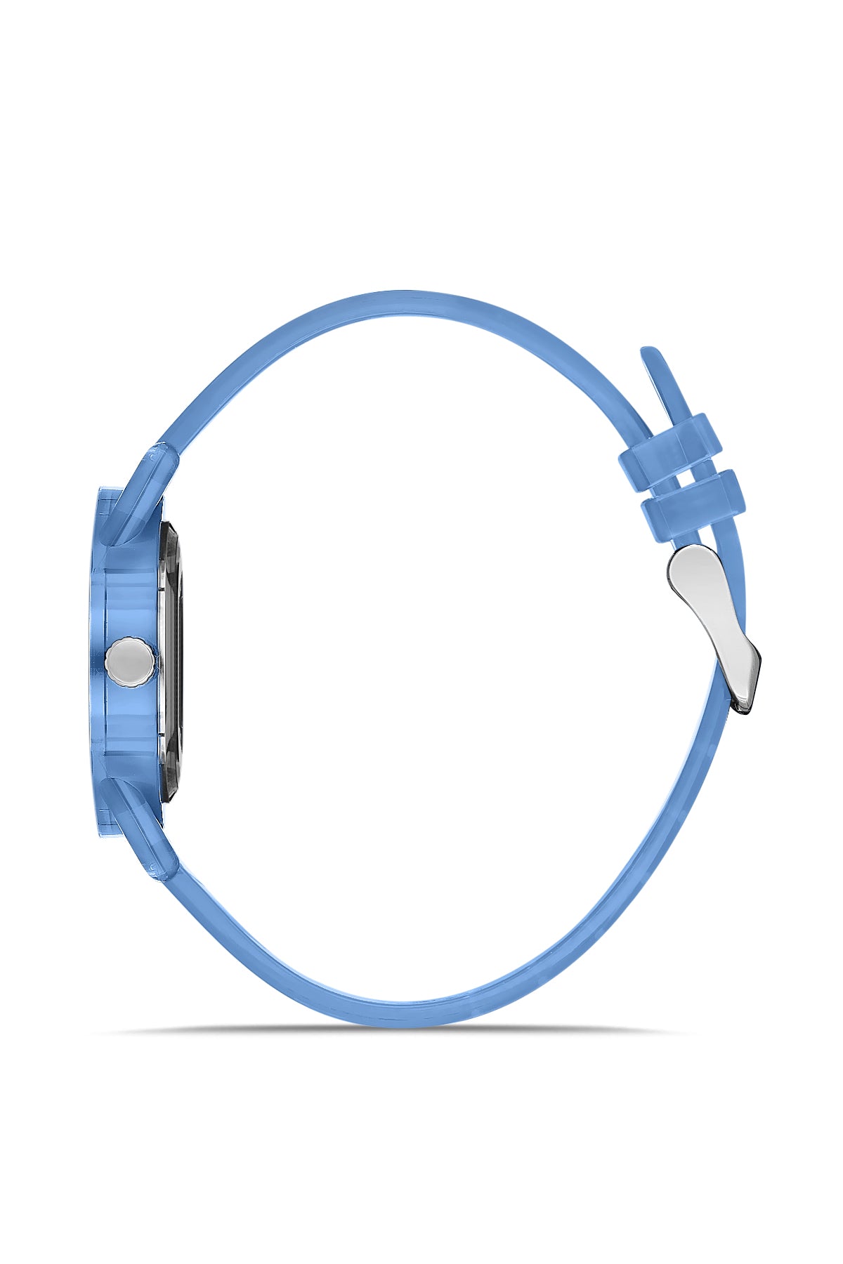 DAVID GUNER Rakamlı Mavi Plastik Kordonlu Geri Dönüştürülebilir Su Geçirmez Unisex Kol Saati - DG-8661LD-H3A