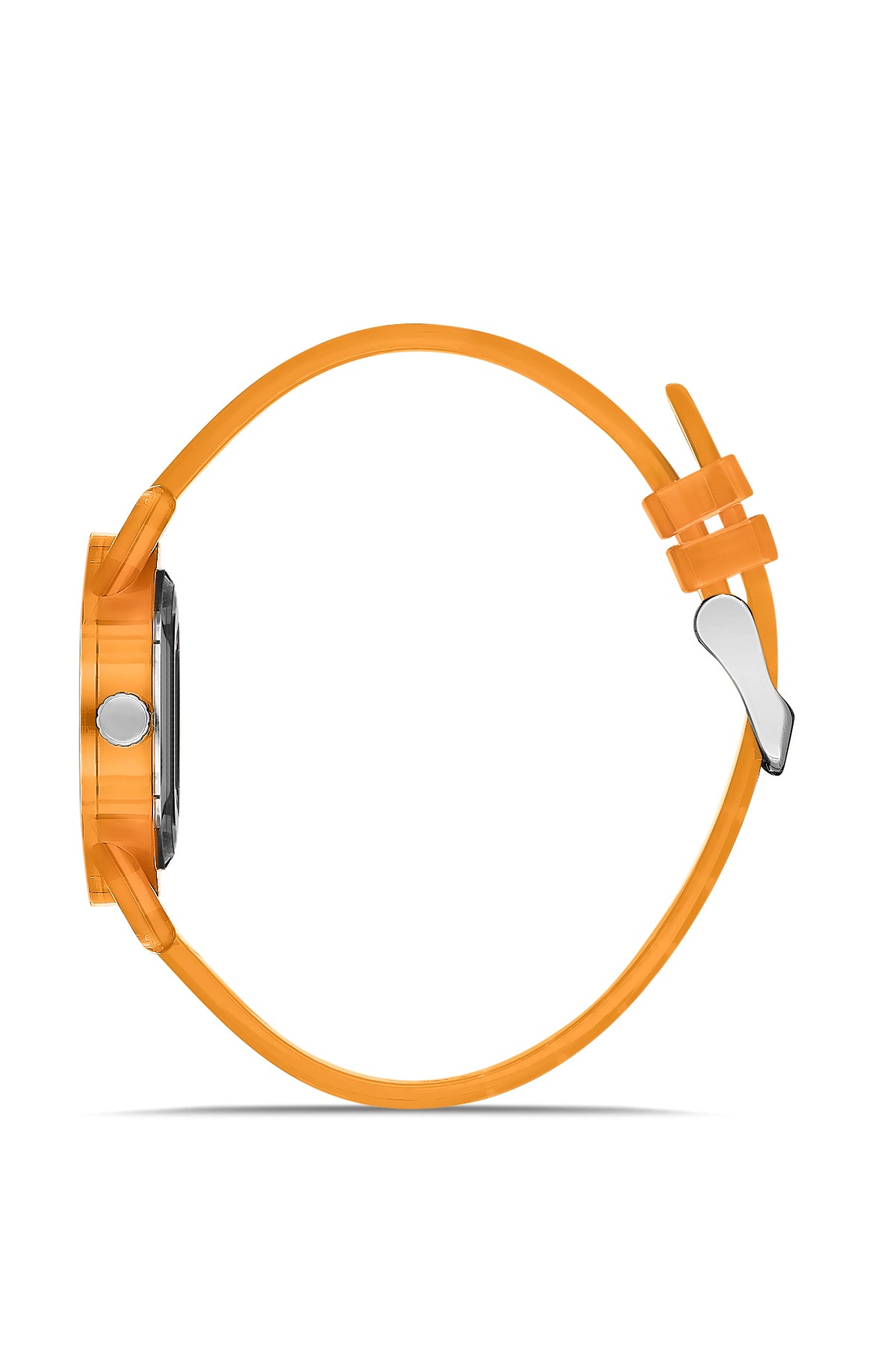 DAVID GUNER Rakamlı Turuncu Plastik Kordonlu Geri Dönüştürülebilir Su Geçirmez Unisex Kol Saati - DG-8661LD-ZQ11