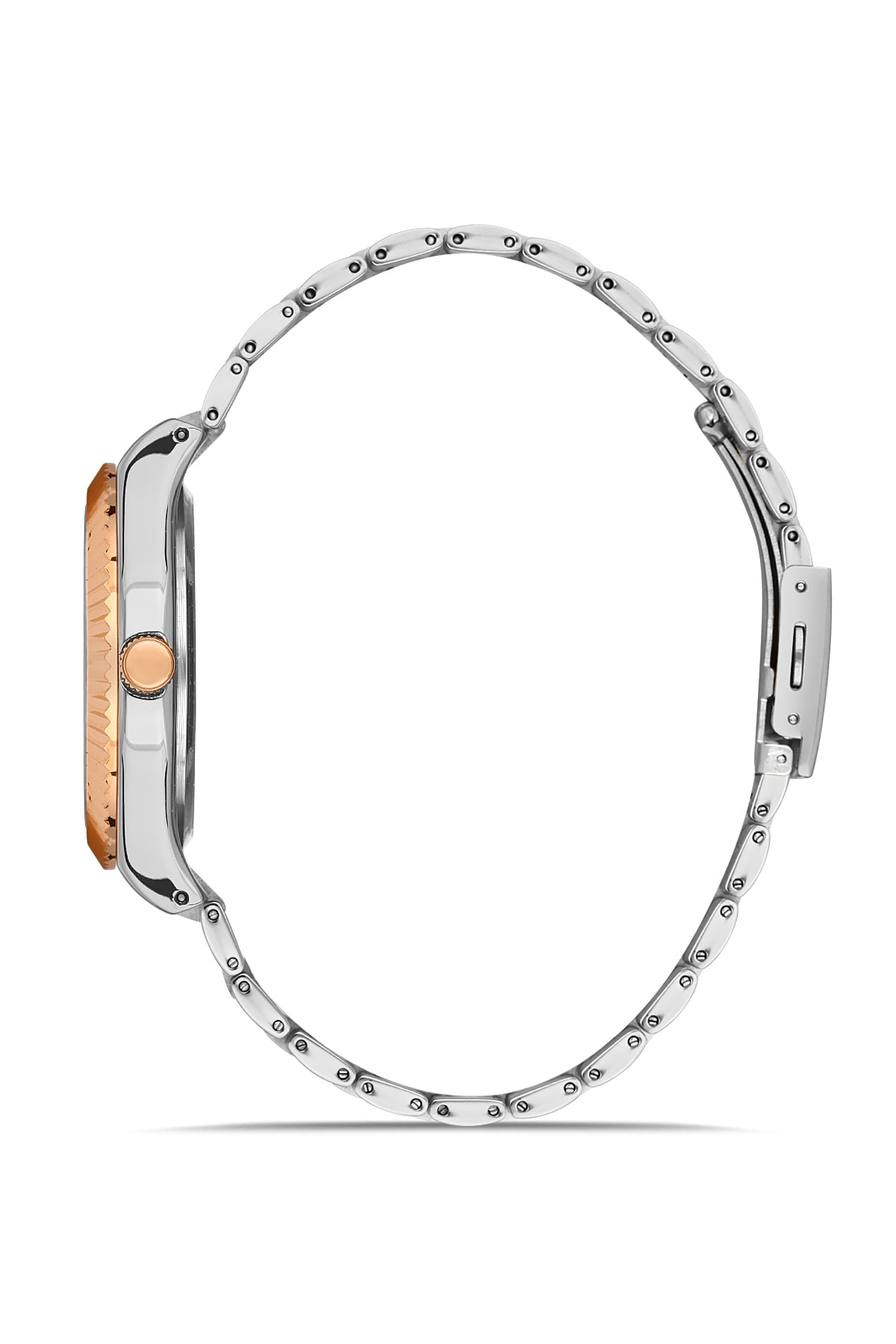 DAVID GUNER Rose White Coated Men's Watch