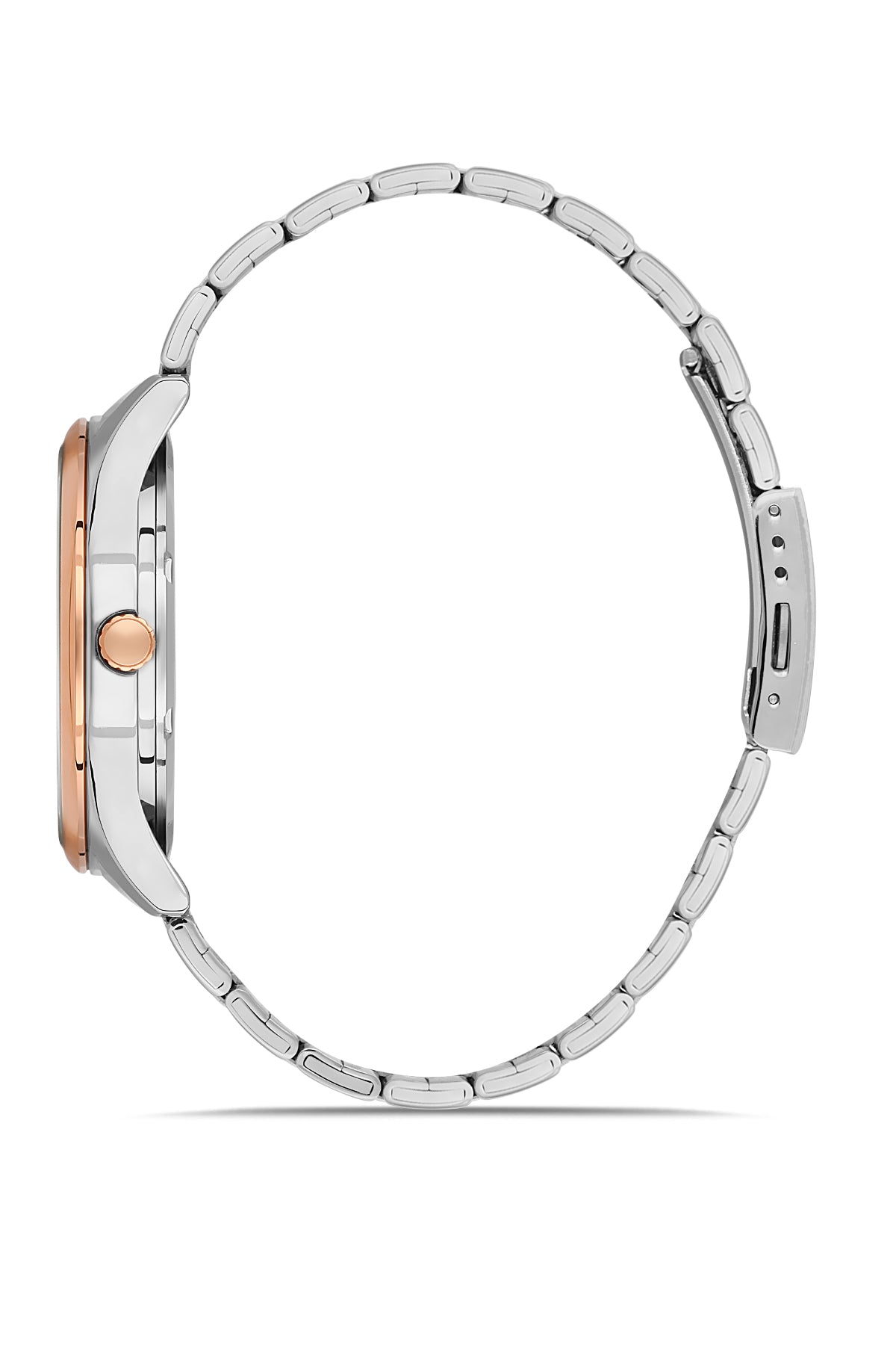 DAVID GUNER ROSE BEYAZ KAPLAMALI BEYAZ KADRANLI ERKEK KOL SAATİ - DG-8714GA-E1