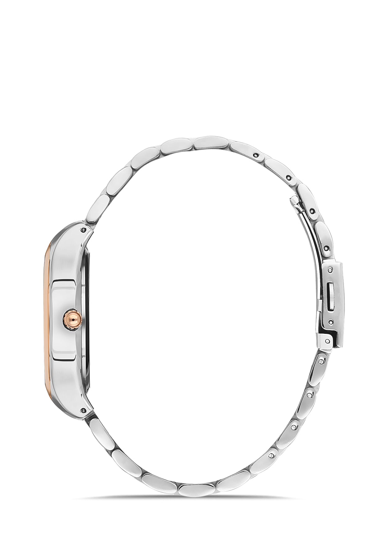 DAVID GUNER ROSE BEYAZ KAPLAMALI GRİ KADRANLI KADIN KOL SAATİ - DG-8346LA-E9