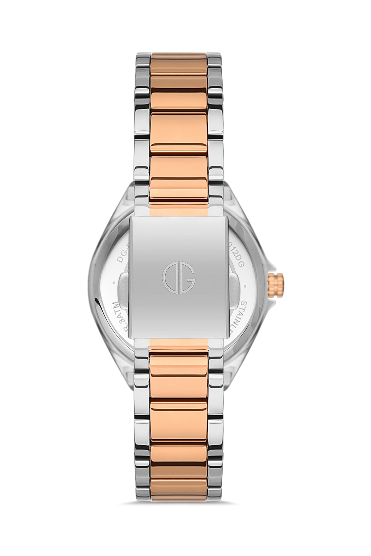 DAVID GUNER Rose White Coated Women's Watch