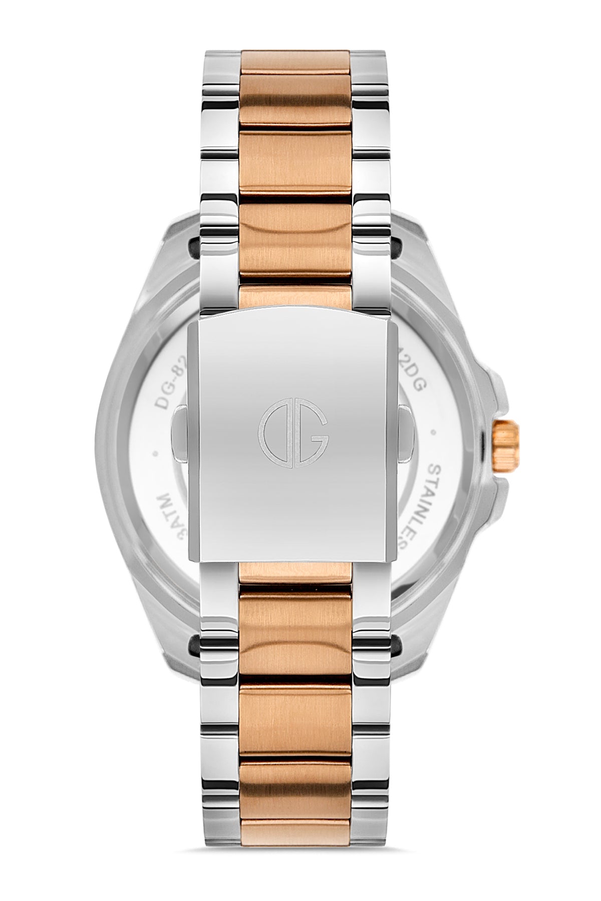 DAVID GUNER ROSE BEYAZ KAPLAMALI KAHVERENGİ KADRANLI ERKEK KOL SAATİ DG-8306GA-E6