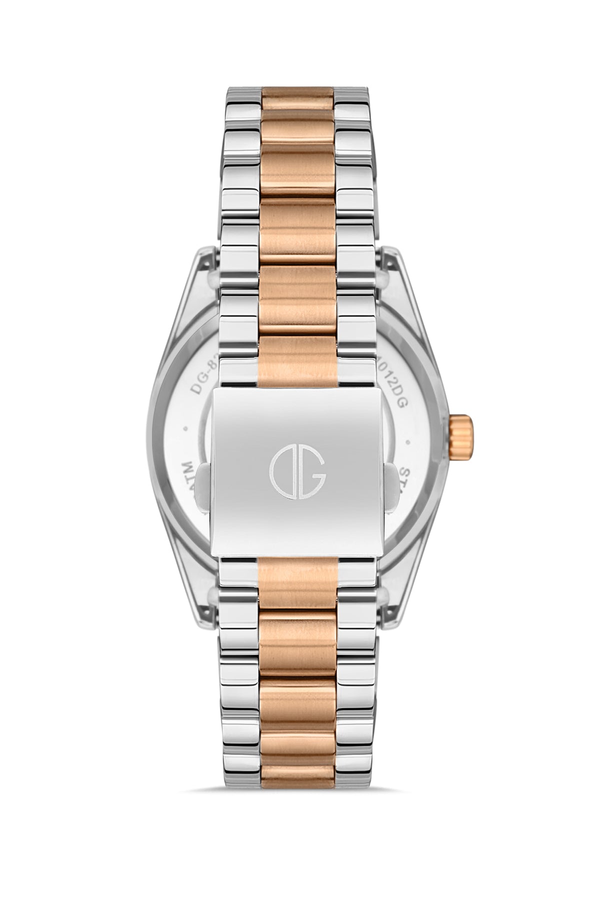 DAVID GUNER ROSE BEYAZ KAPLAMALI KAHVERENGİ KADRANLI ERKEK KOL SAATİ DG-8329GA2-E6