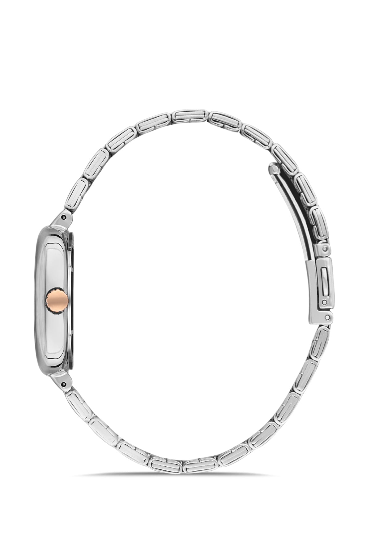 DAVID GUNER ROSE BEYAZ KAPLAMALI KAHVERENGİ KADRANLI KADIN KOL SAATİ DG-8398LA-E6