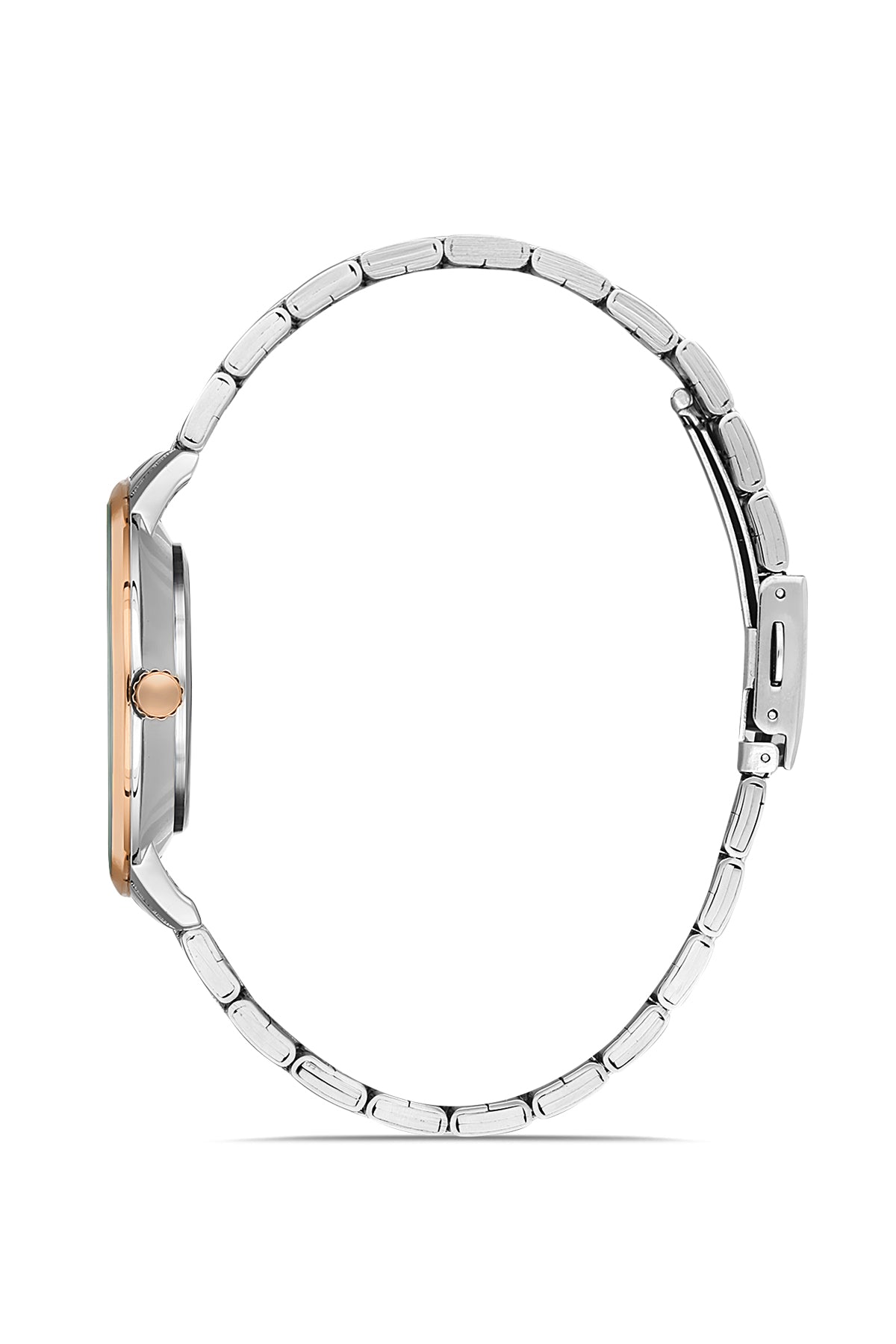 DAVID GUNER ROSE BEYAZ KAPLAMALI SİYAH KADRANLI ERKEK KOL SAATİ - DG-8277GA-E2