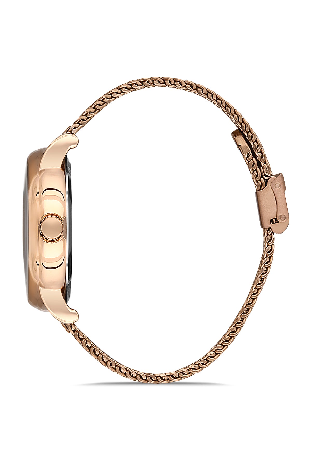 DAVID GUNER ROSE KAPLAMALI KAHVERENGİ KADRANLI ERKEK KOL SAATİ DG-8281GC-S6