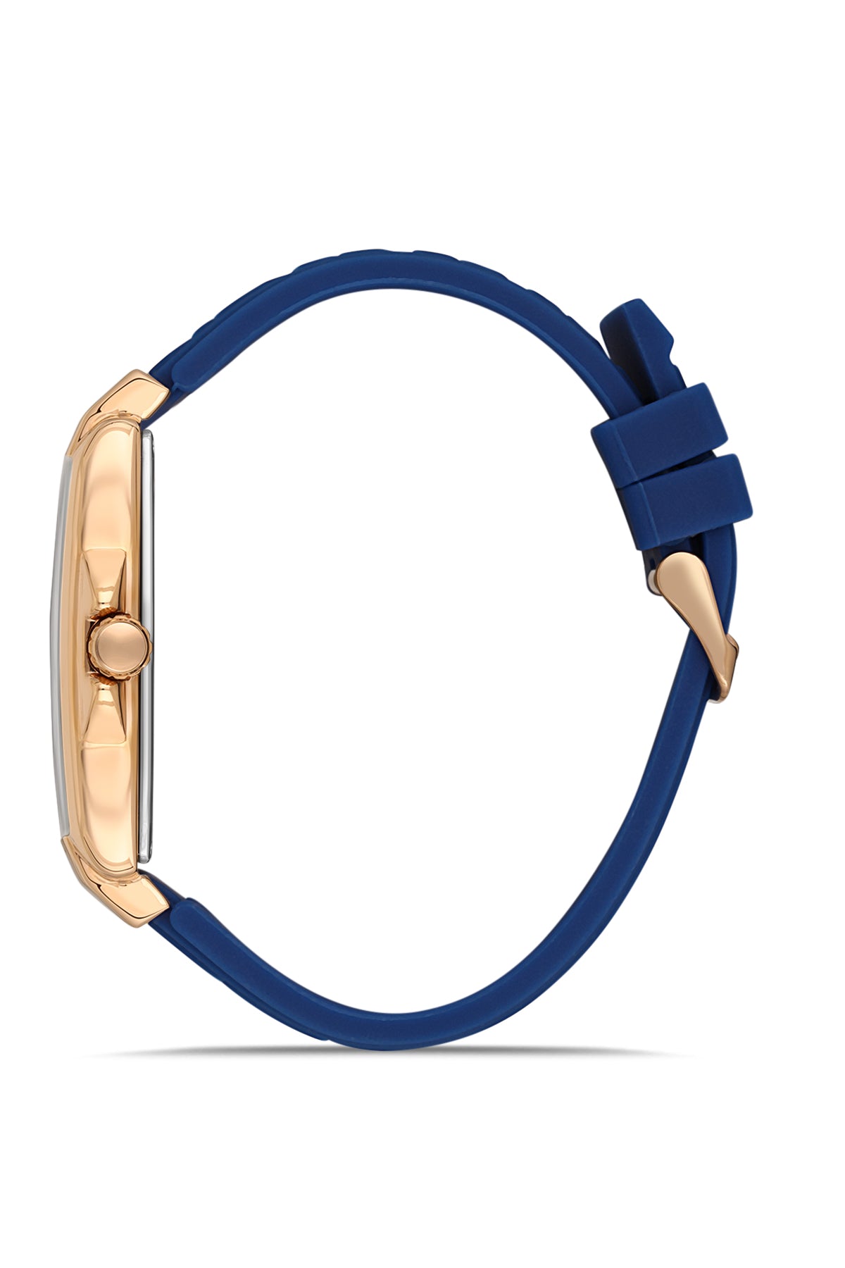 DAVID GUNER Rose Kaplamalı Mavi Kadranlı Erkek Kol Saati - DG-8622GD-T3