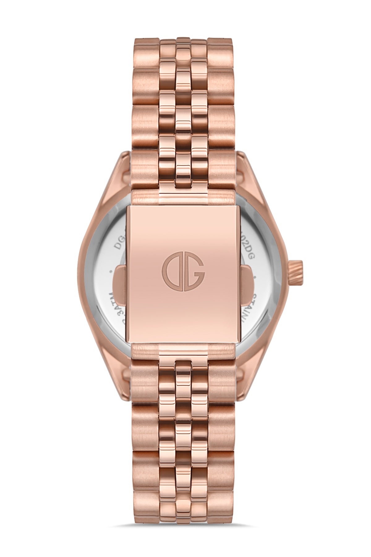 DAVID GUNER ROSE KAPLAMALI ROSE KADRANLI KADIN KOL SAATİ - DG-8058LA-C5