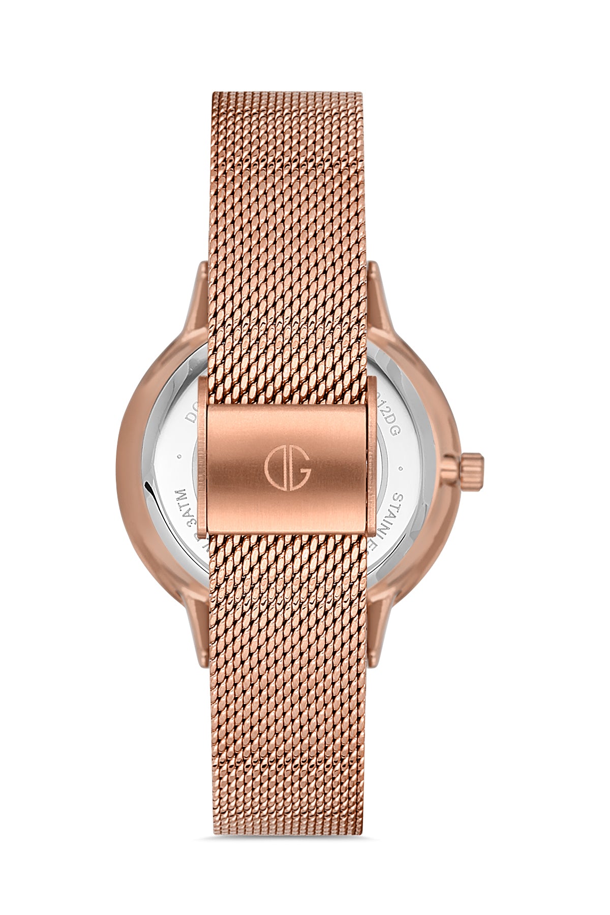 DAVID GUNER ROSE KAPLAMALI ROSE KADRANLI KADIN KOL SAATİ DG-8310LC-C5