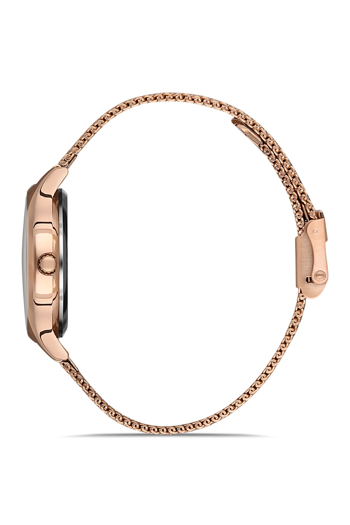 DAVID GUNER Rose Kaplamalı Rose Kadranlı Kadın Kol Saati - DG-8312LC-C5