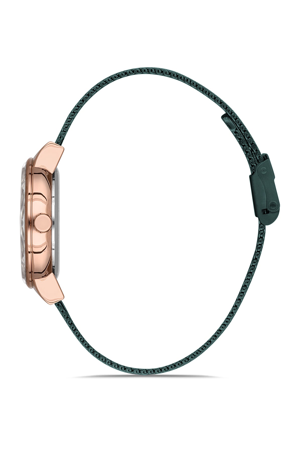 DAVID GUNER ROSE KAPLAMALI YEŞİL KADRANLI KADIN KOL SAATİ DG-8100LC-ZG10