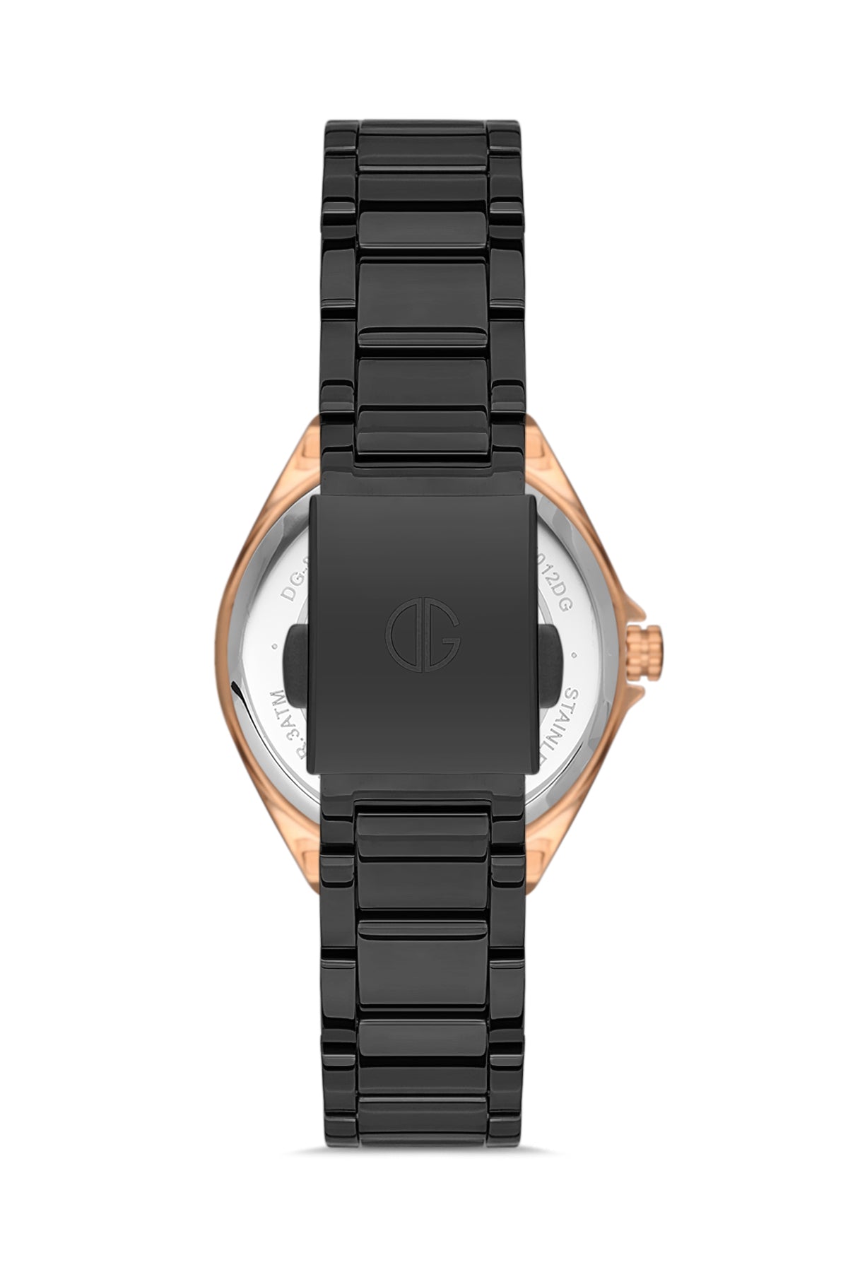 DAVID GUNER Rose Siyah Kaplamalı Kadın Kol Saati - DG-8374LA-R2