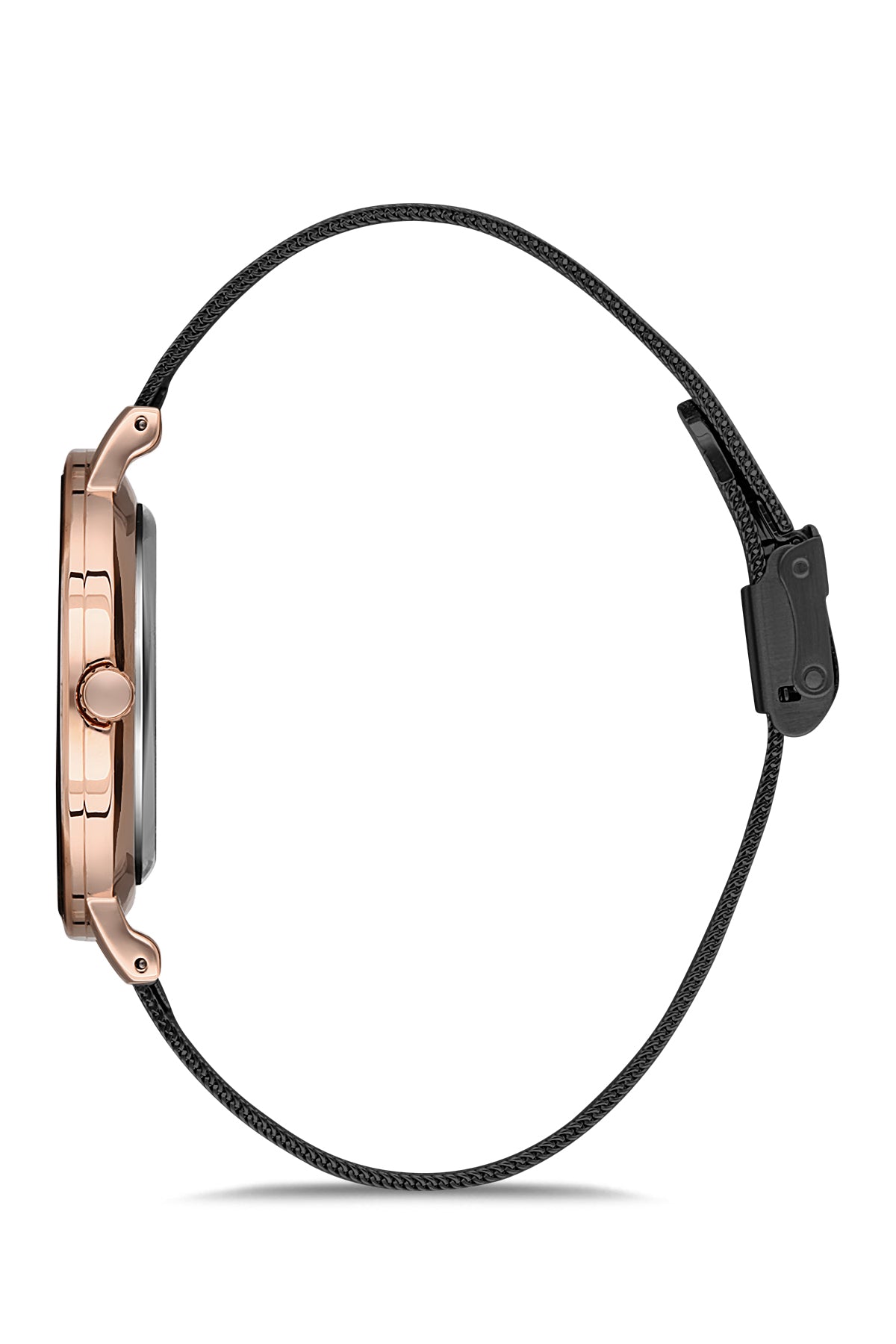 DAVID GUNER ROSE SİYAH KAPLAMALI SİYAH KADRANLI ERKEK KOL SAATİ - DG-8233GC-R2