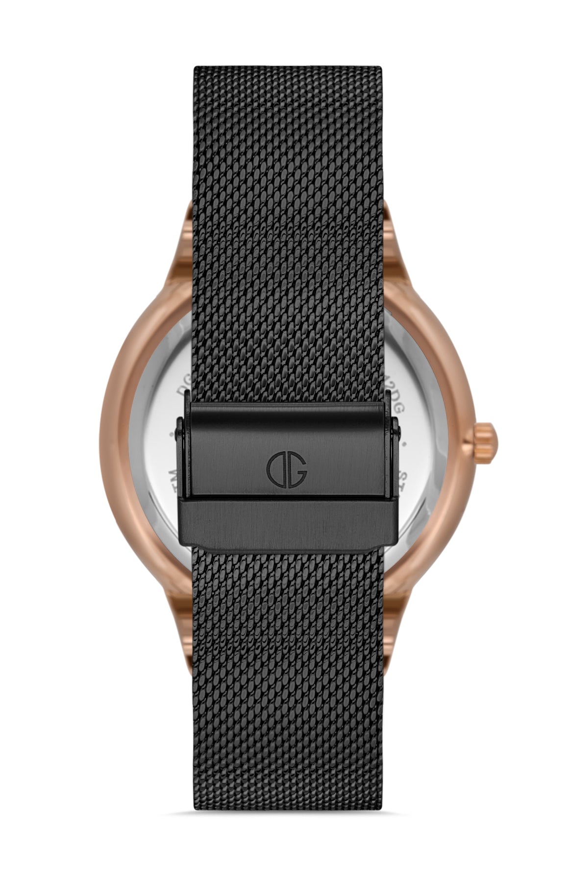 DAVID GUNER ROSE SİYAH KAPLAMALI SİYAH KADRANLI ERKEK KOL SAATİ DG-8214GC-R2