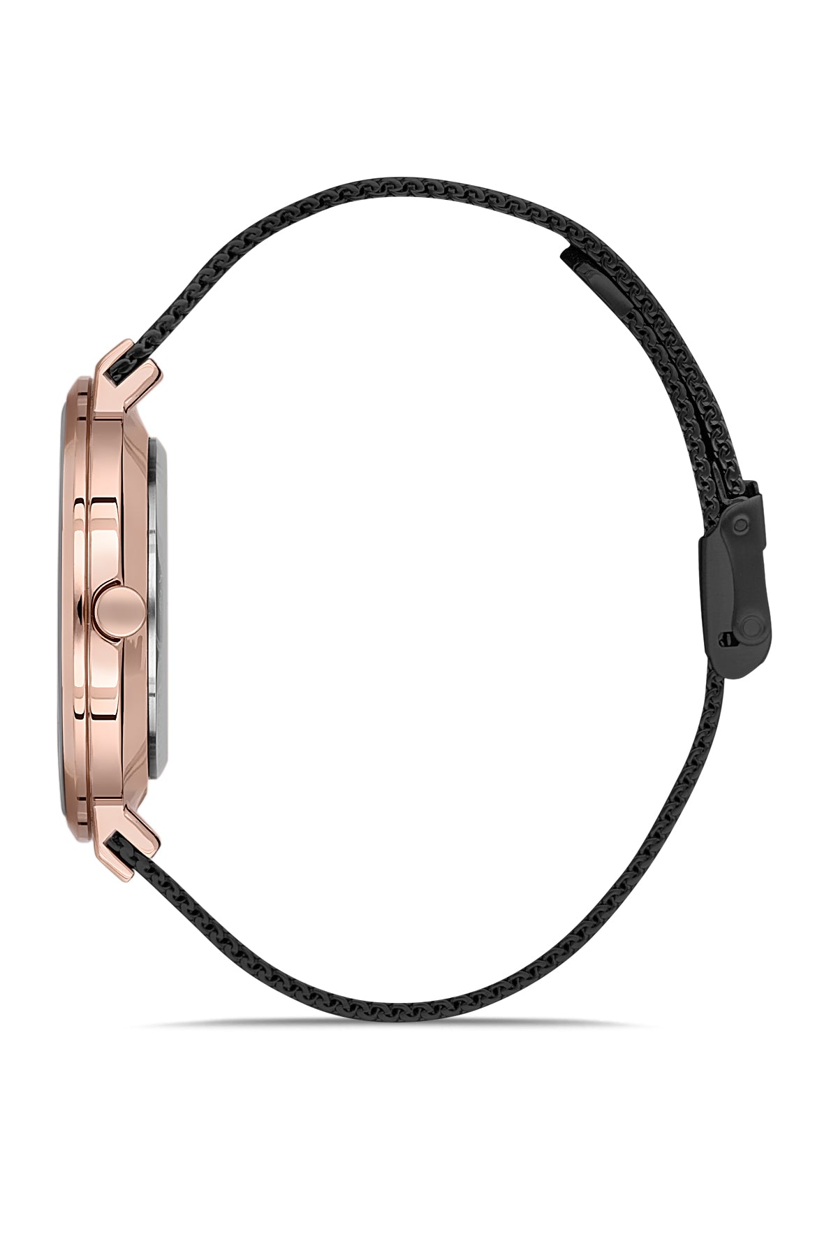 DAVID GUNER ROSE SİYAH KAPLAMALI SİYAH KADRANLI ERKEK KOL SAATİ - DG-8240GC-R2