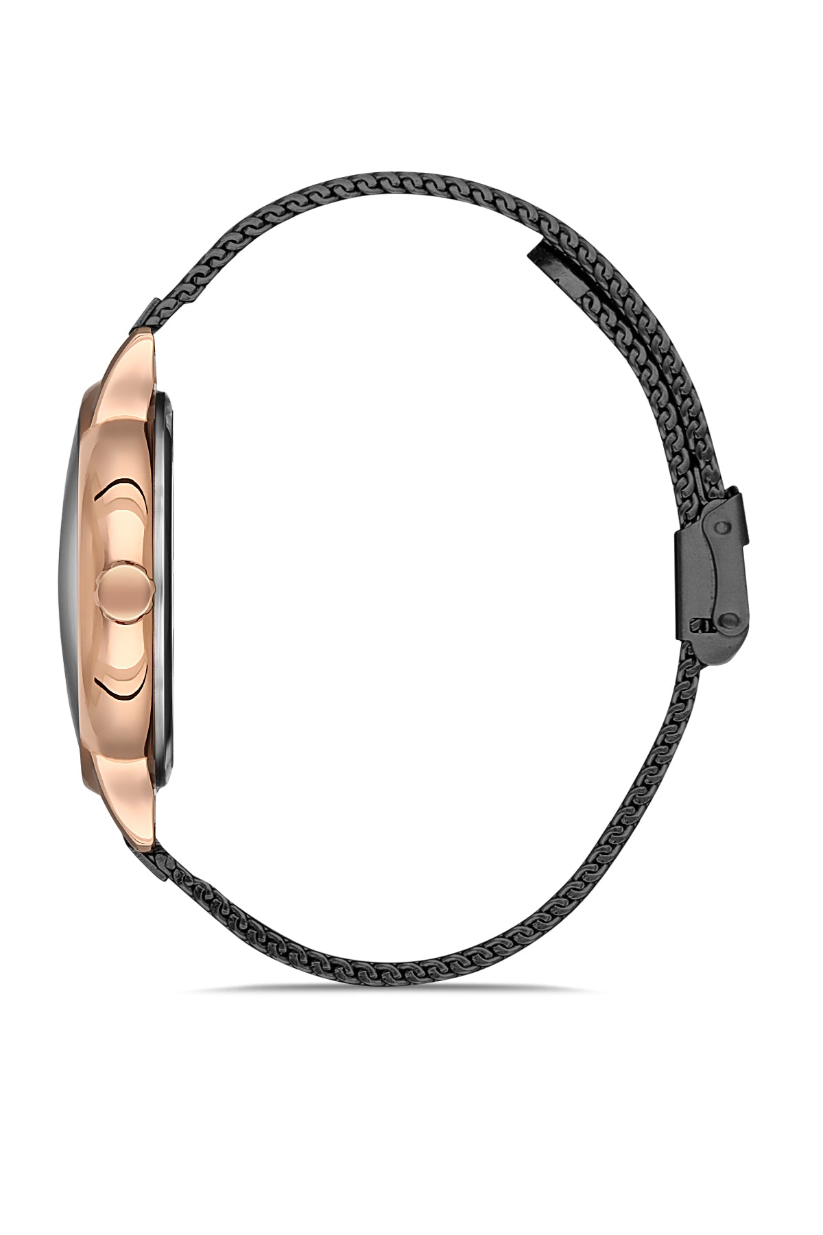 DAVID GUNER ROSE SİYAH KAPLAMALI SİYAH KADRANLI ERKEK KOL SAATİ - DG-8269GC-R2