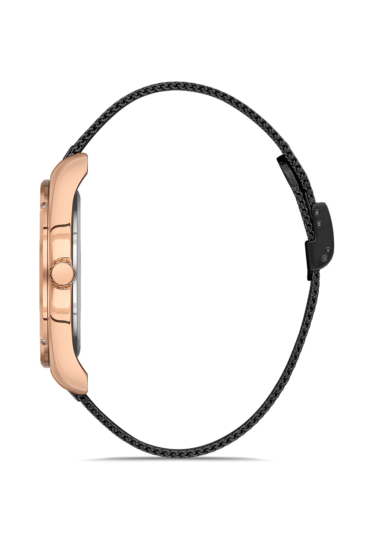 DAVID GUNER ROSE SİYAH KAPLAMALI SİYAH KADRANLI ERKEK KOL SAATİ DG-8285GC-R2