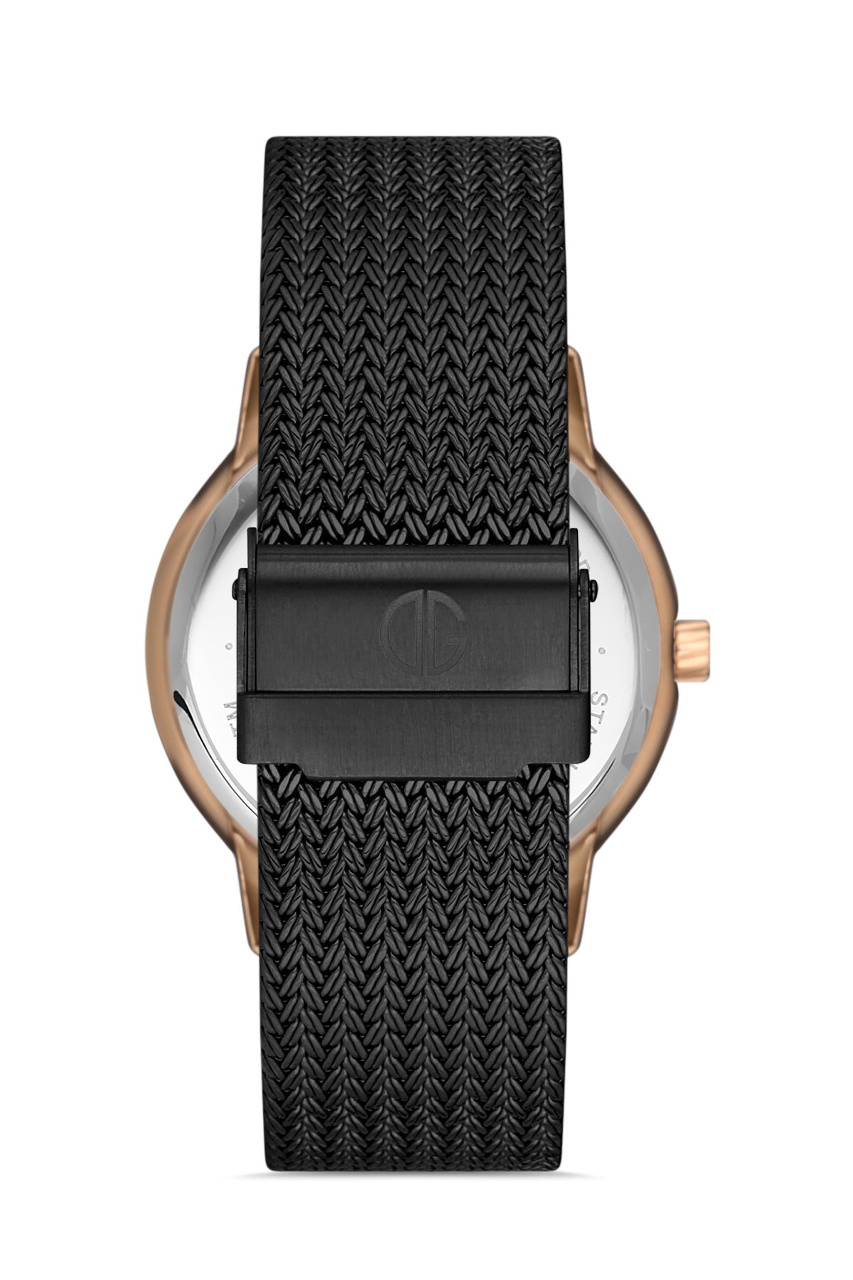 DAVID GUNER ROSE SİYAH KAPLAMALI SİYAH KADRANLI ERKEK KOL SAATİ - DG-8294GC-R2
