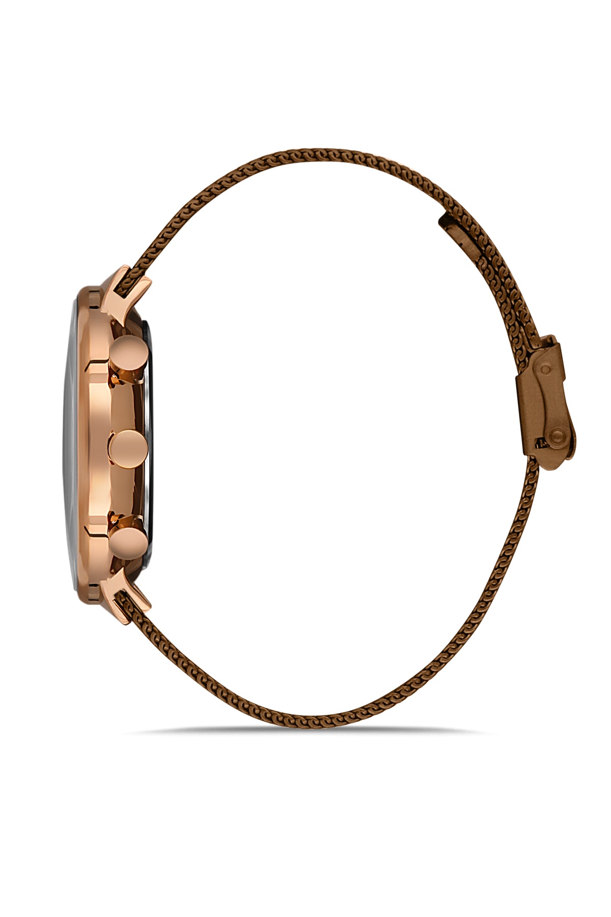 DAVID GUNER ROSE SİYAH KAPLAMALI SİYAH KADRANLI ERKEK KOL SAATİ DG-8300GC-S6