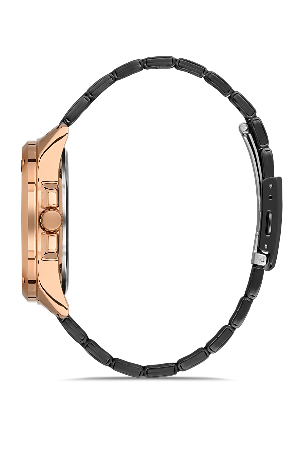 DAVID GUNER ROSE SİYAH KAPLAMALI SİYAH KADRANLI ERKEK KOL SAATİ DG-8306GA-R2