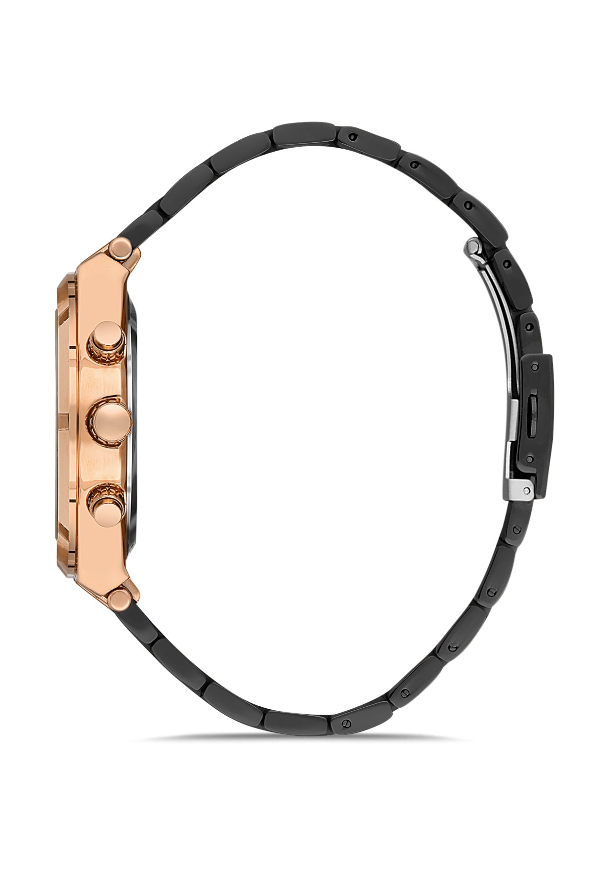 DAVID GUNER ROSE SİYAH KAPLAMALI SİYAH KADRANLI ERKEK KOL SAATİ DG-8336GA-R2