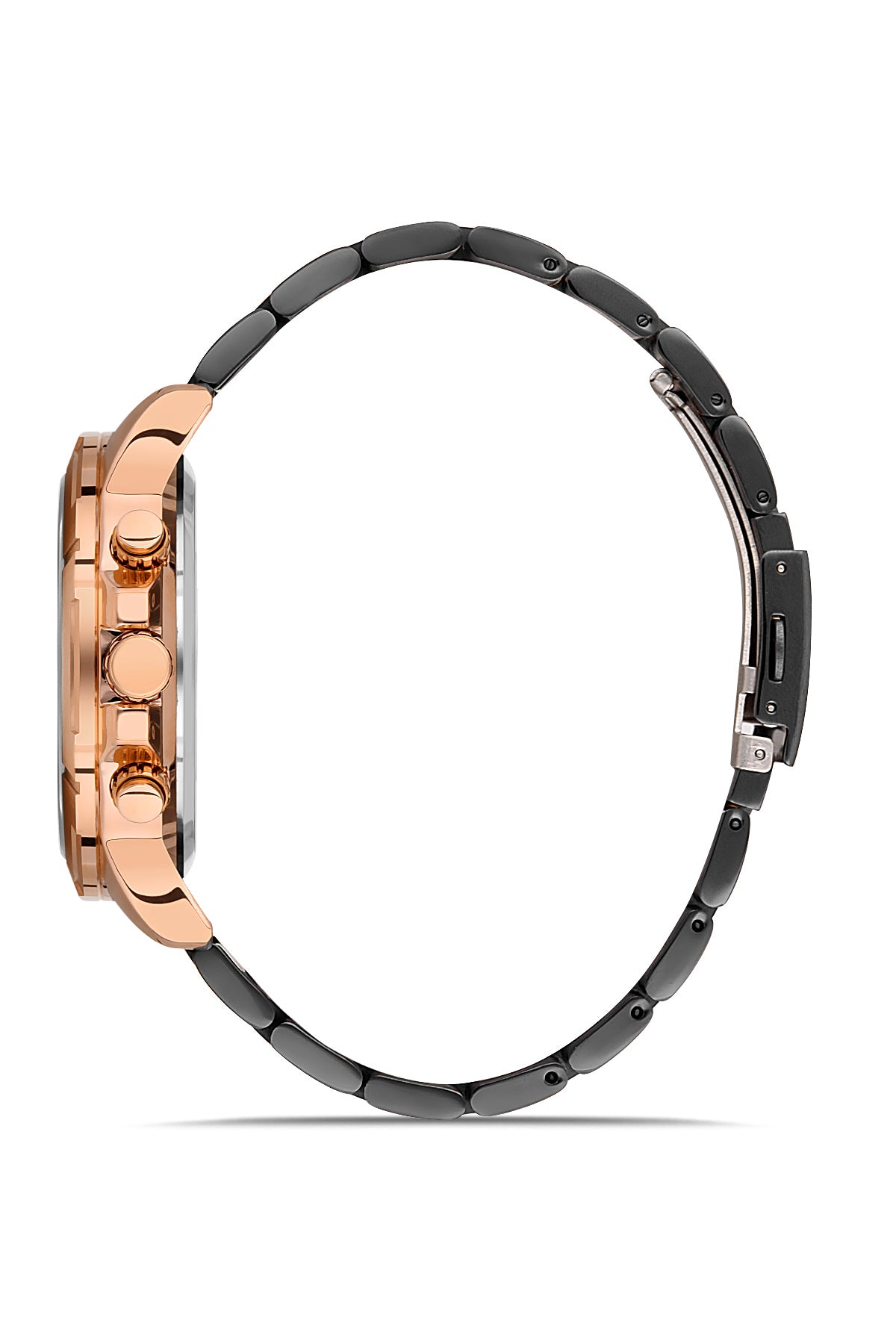 DAVID GUNER ROSE SİYAH KAPLAMALI SİYAH KADRANLI ERKEK KOL SAATİ DG-8357GA-R2